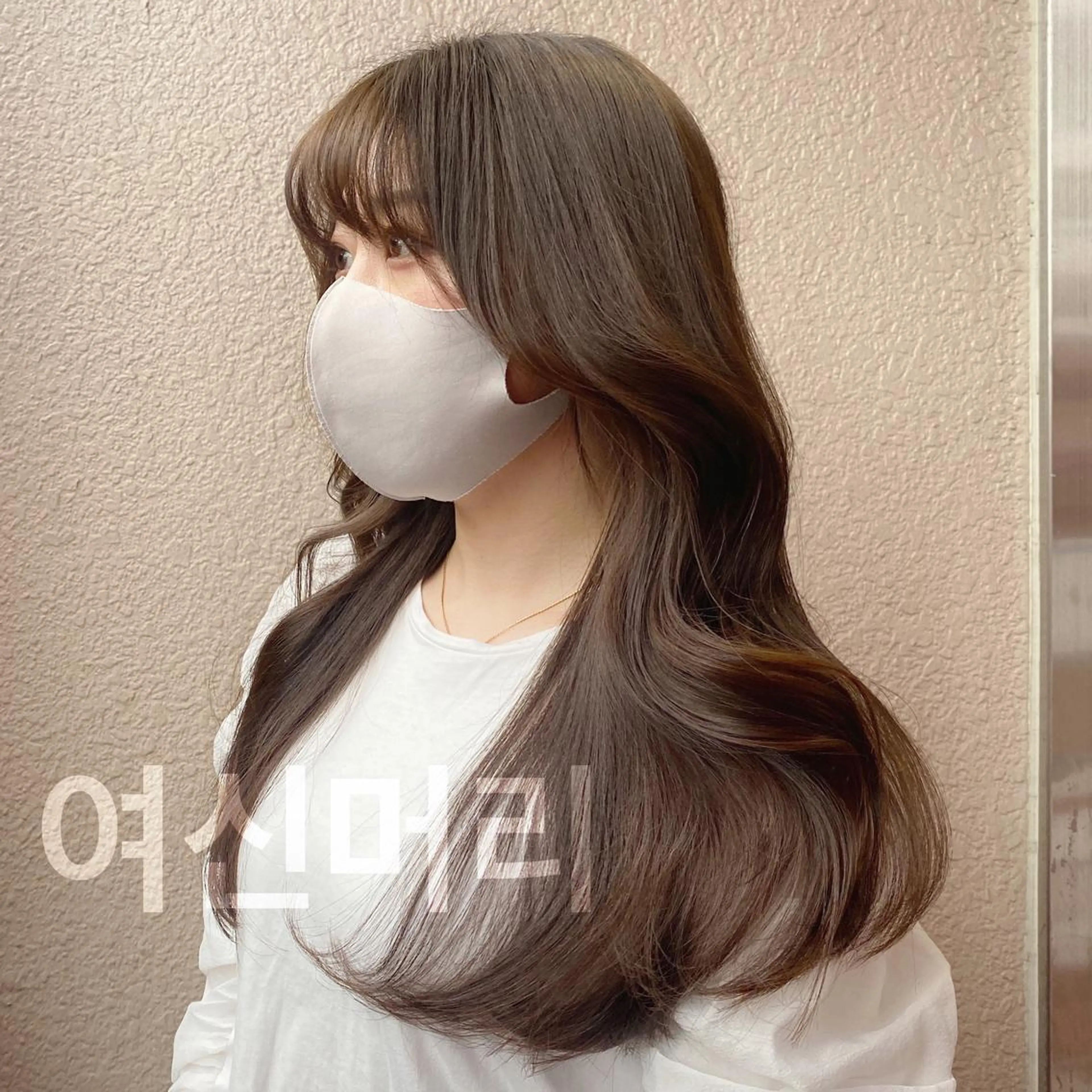 ミディアム カラー layercut✂️ 韓国ヘア/髪質改善のヘアスタイル