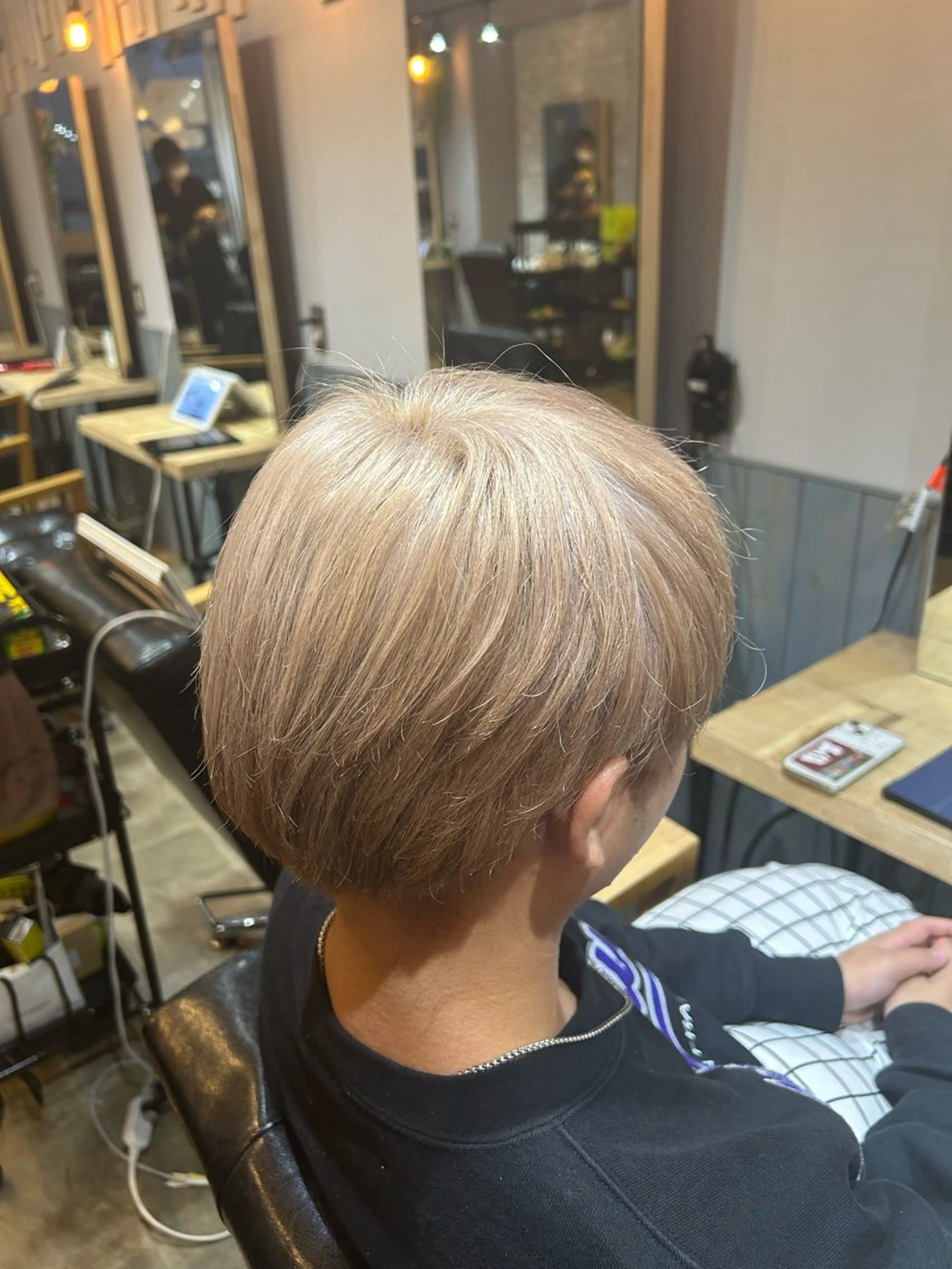 メンズ ヘアカラー agu hair fonte   大泉学園所属・園田 彩音のヘアスタイル