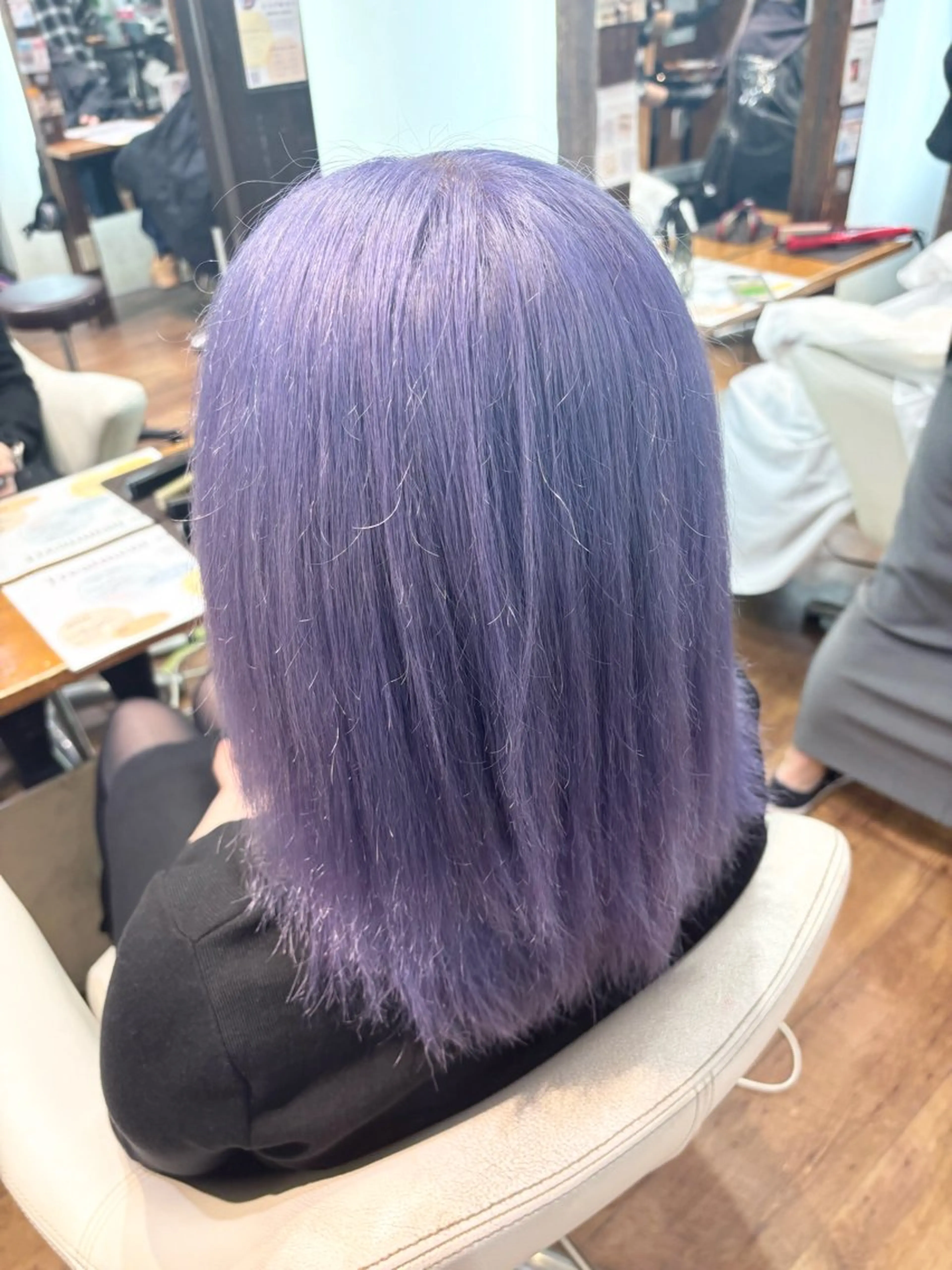 ロング カラー ヘアカラー トリートメント ヘッドスパ ブリーチ特化/透明感 カラー森山陽向のヘアスタイル