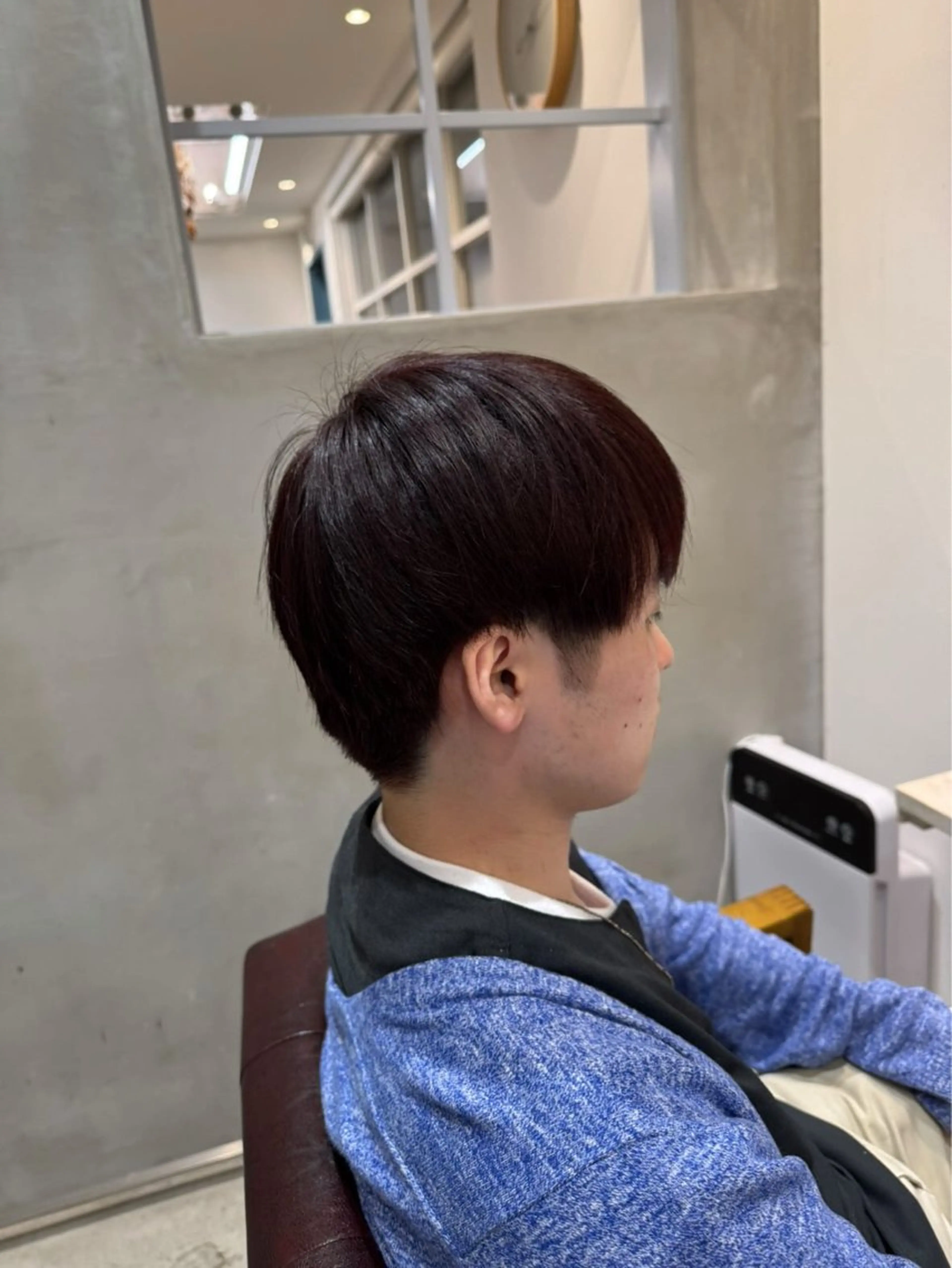 カラー 透明感カラー ハイライトカラー 髪質改善 ヘアカラー 宮田 侑京のヘアスタイル