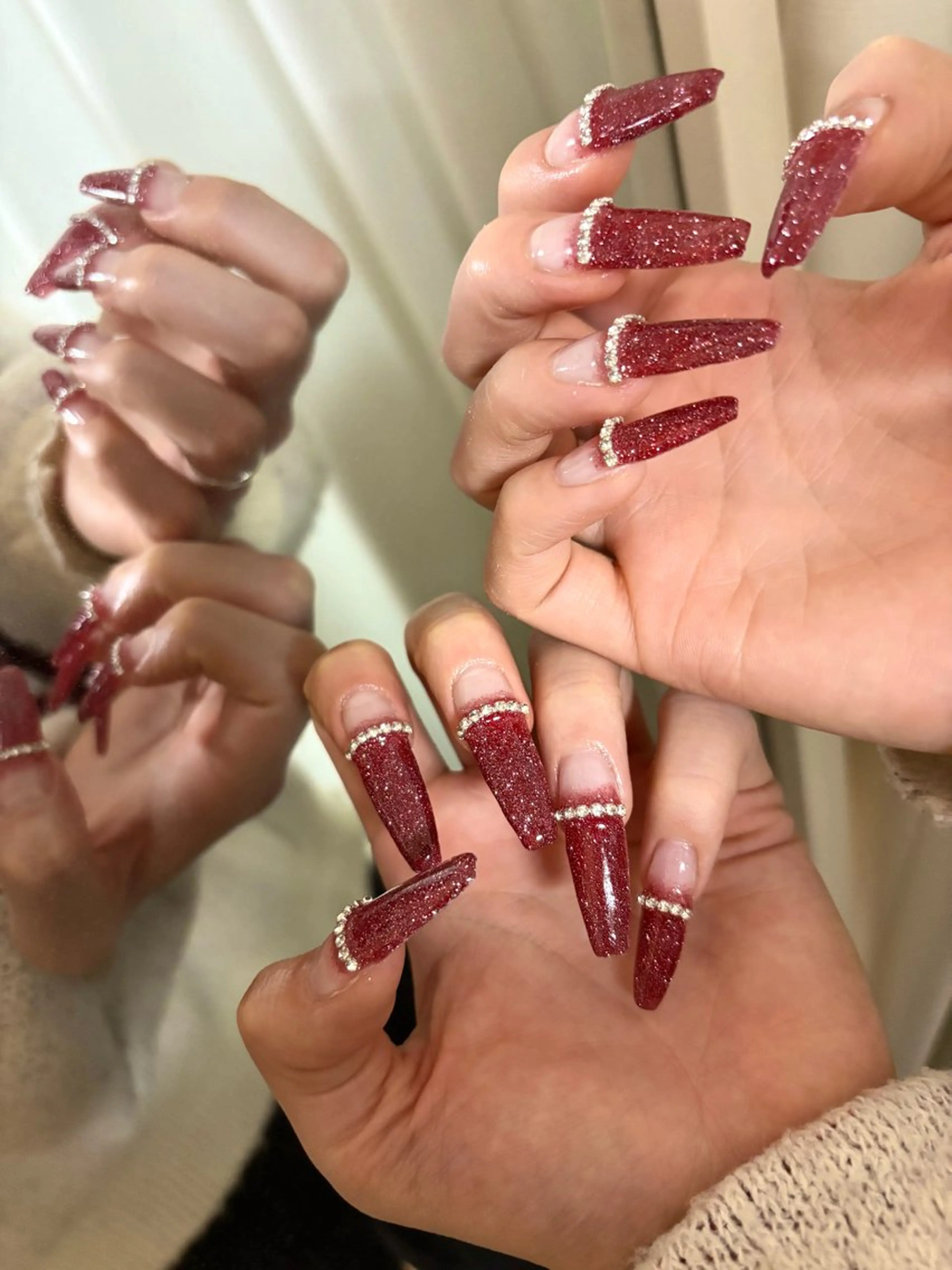 オフ込みハンドおまかせデザイン（10本長さだし）の写真