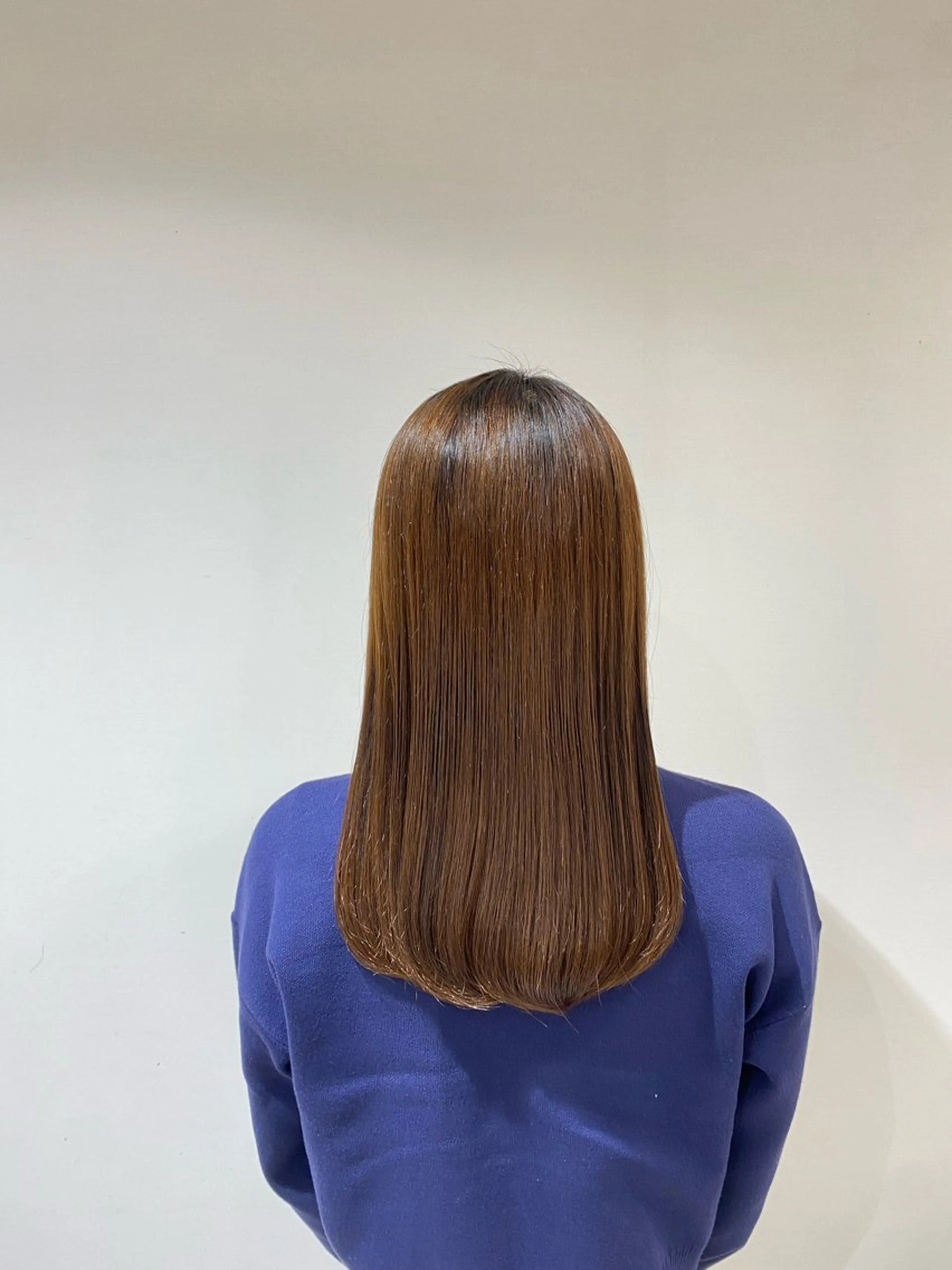 ロング 🦋‪ハイトーンカラ ー🦋‪熊田 史織のヘアスタイル