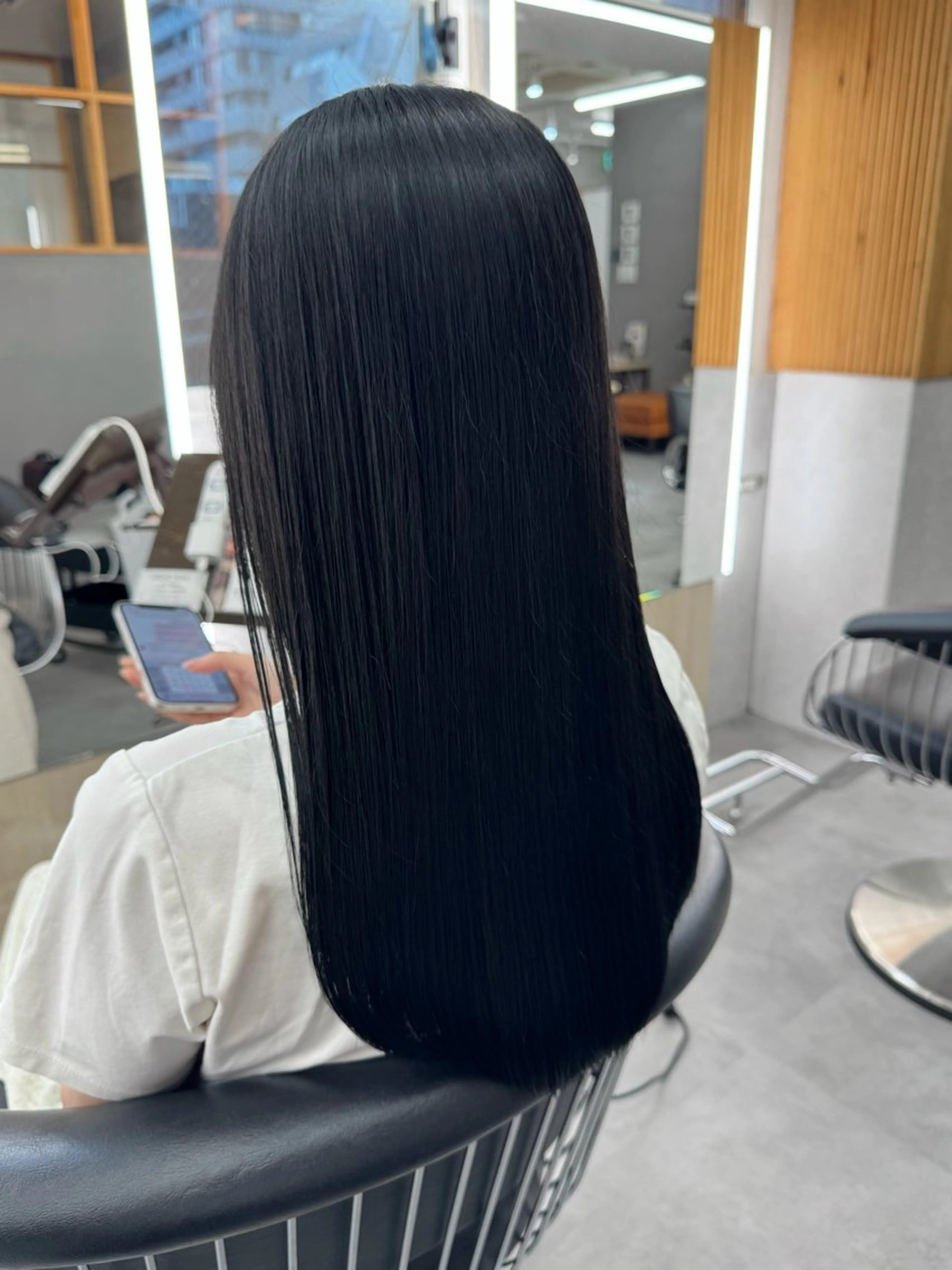 ロング カラー カット 縮毛矯正 トリートメント 【縮毛矯正/カラー】 今野寛己のヘアスタイル