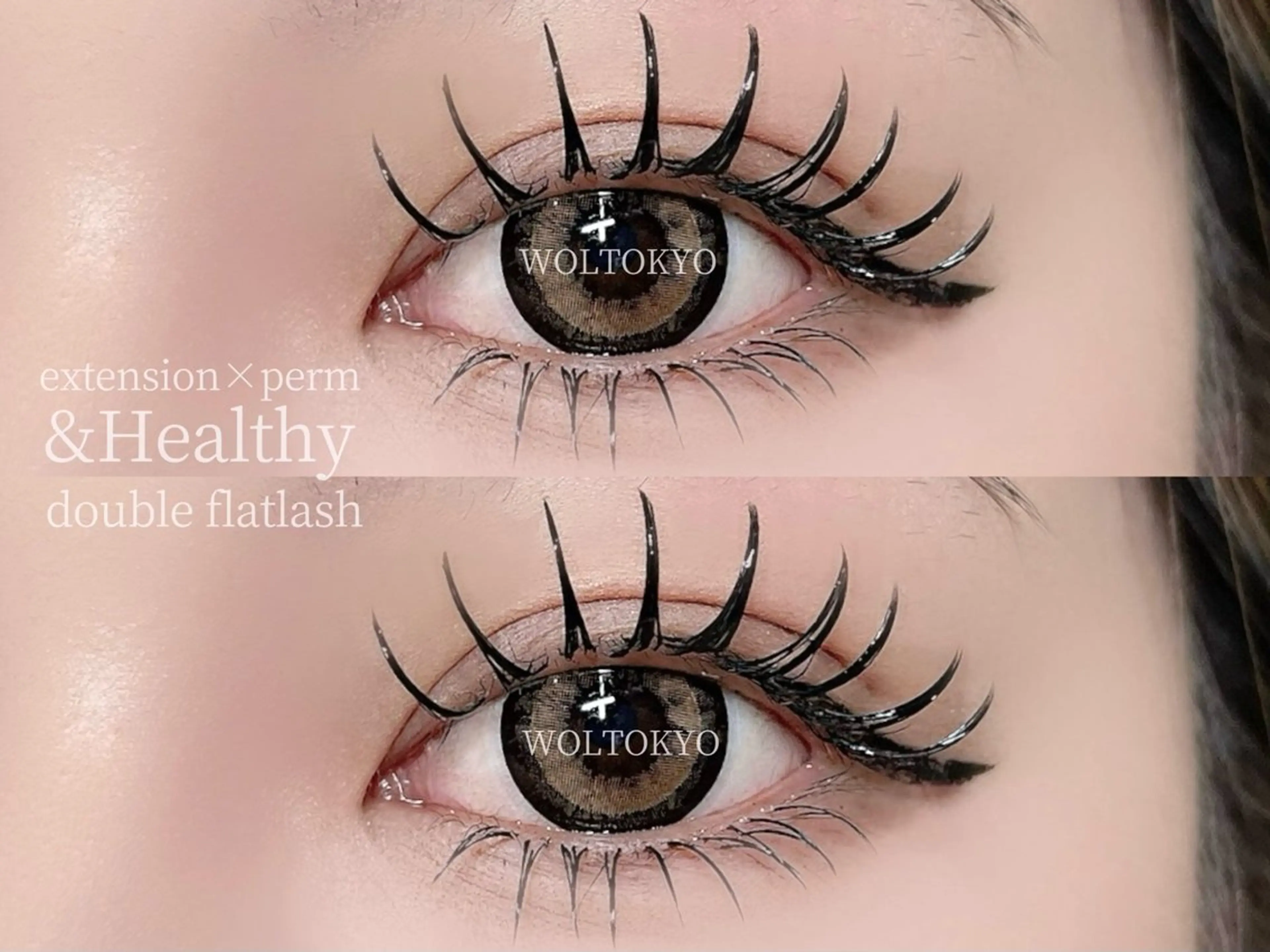 マツエク・マツパ WOLTOKYO渋谷 💎yu-kiのマツエク・マツパデザイン