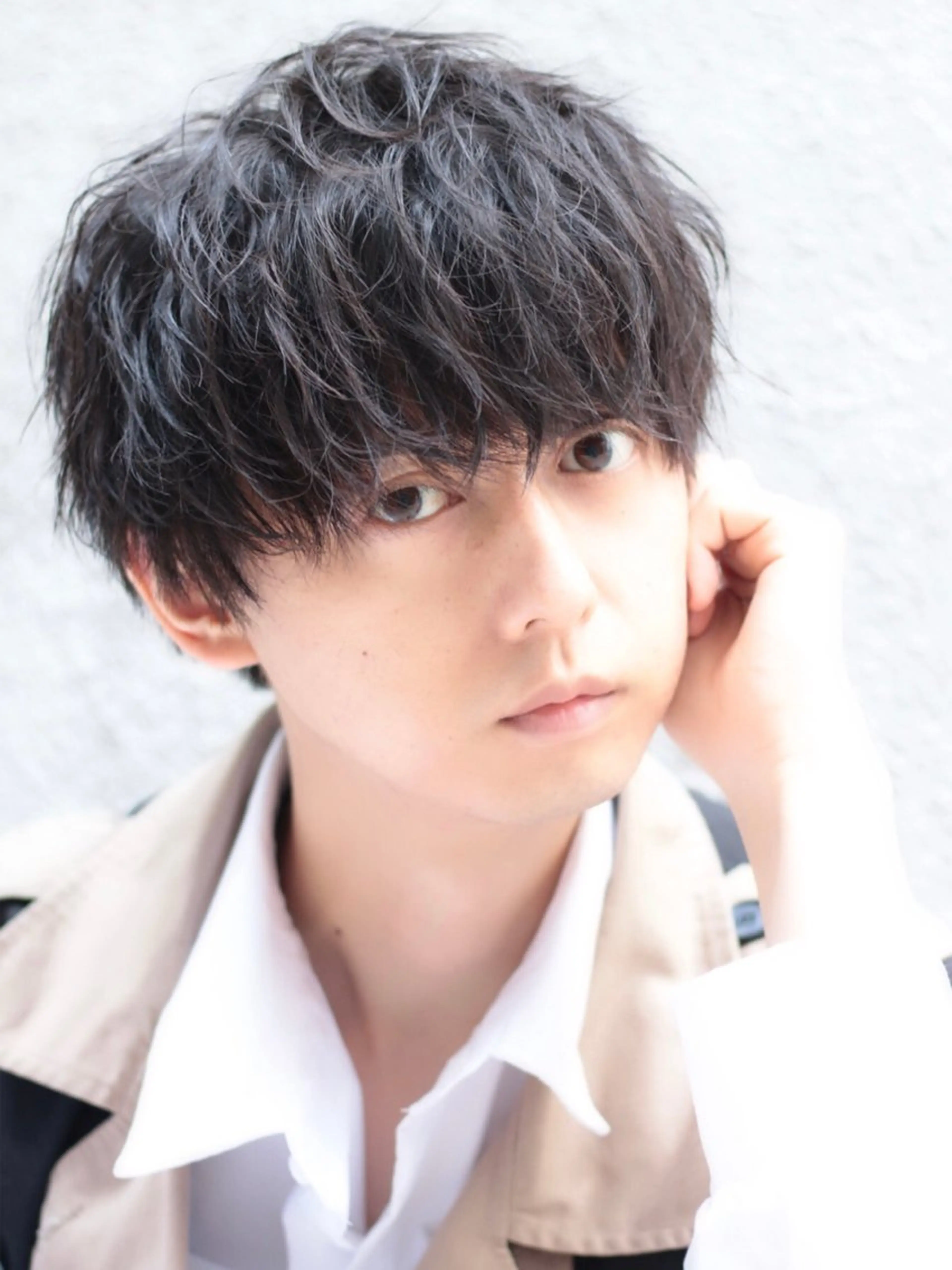 ショート メンズ カット パーマ トリートメント ヘアセット ショートヘア🔥メン ズ特化パーマ/そめやのヘアスタイル