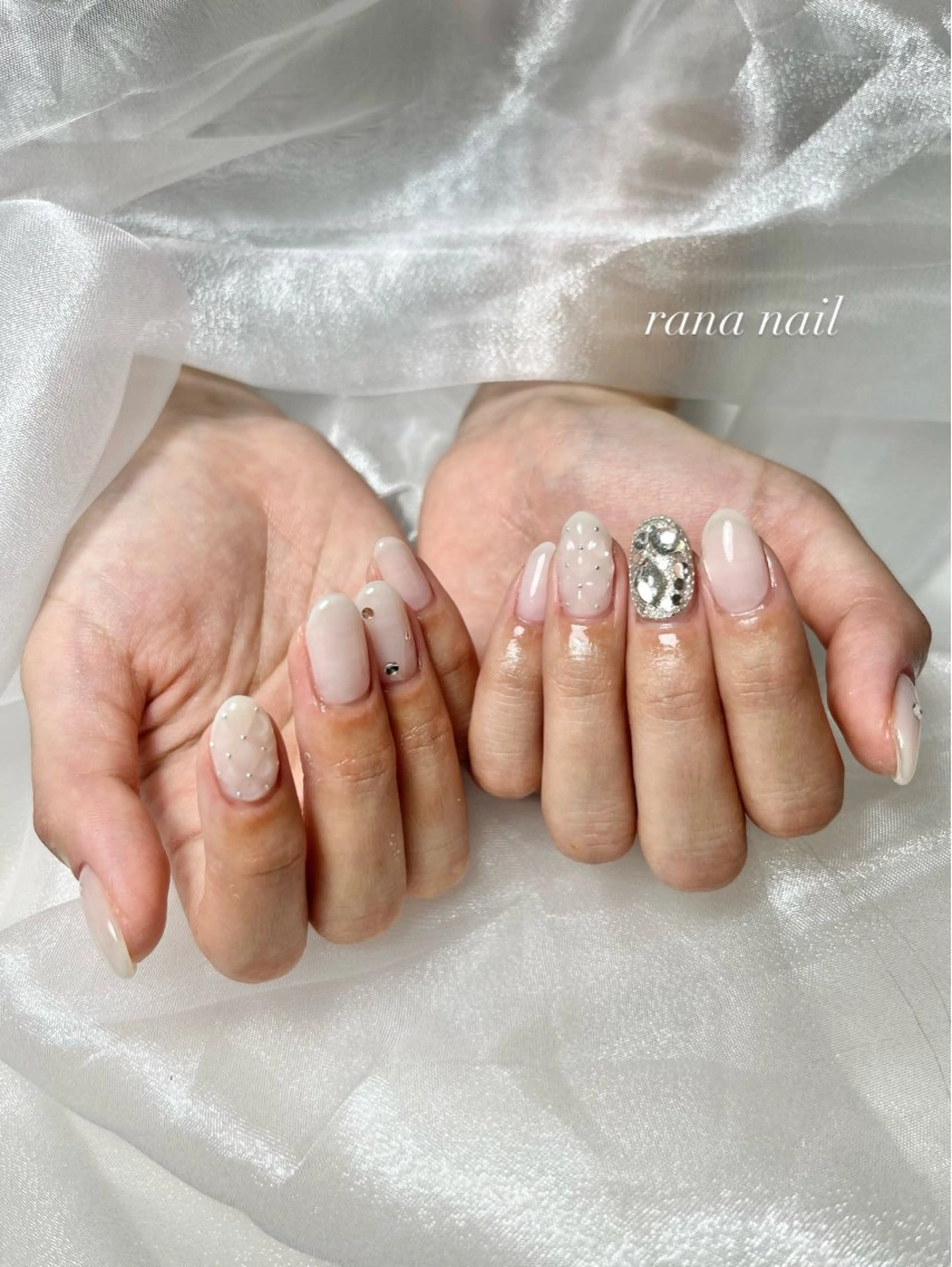 ネイル ハンドネイル rana プライベートサロンのネイルデザイン