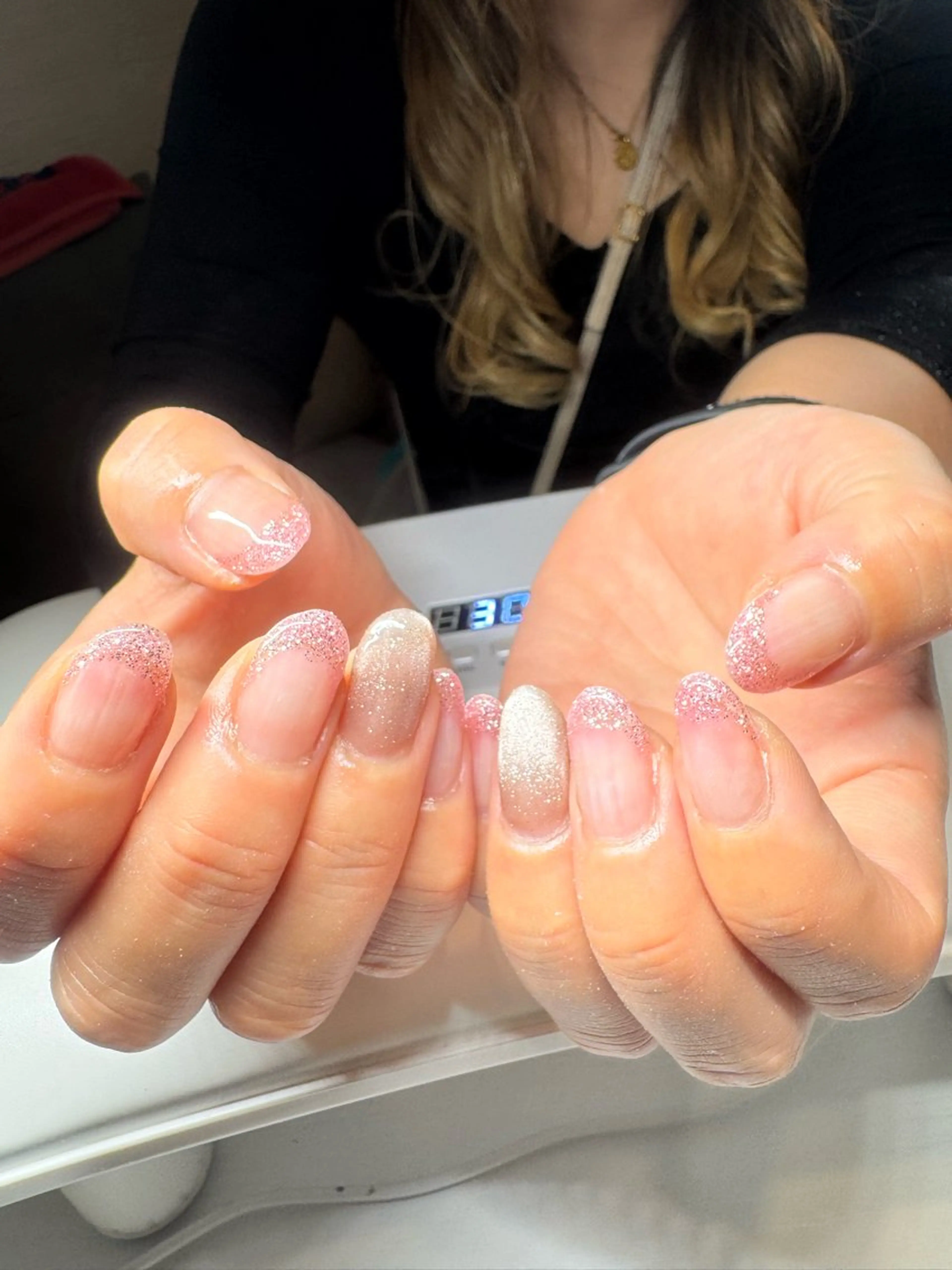 ネイル フラッシュネイル フレンチネイル eyenailist NANAのネイルデザイン