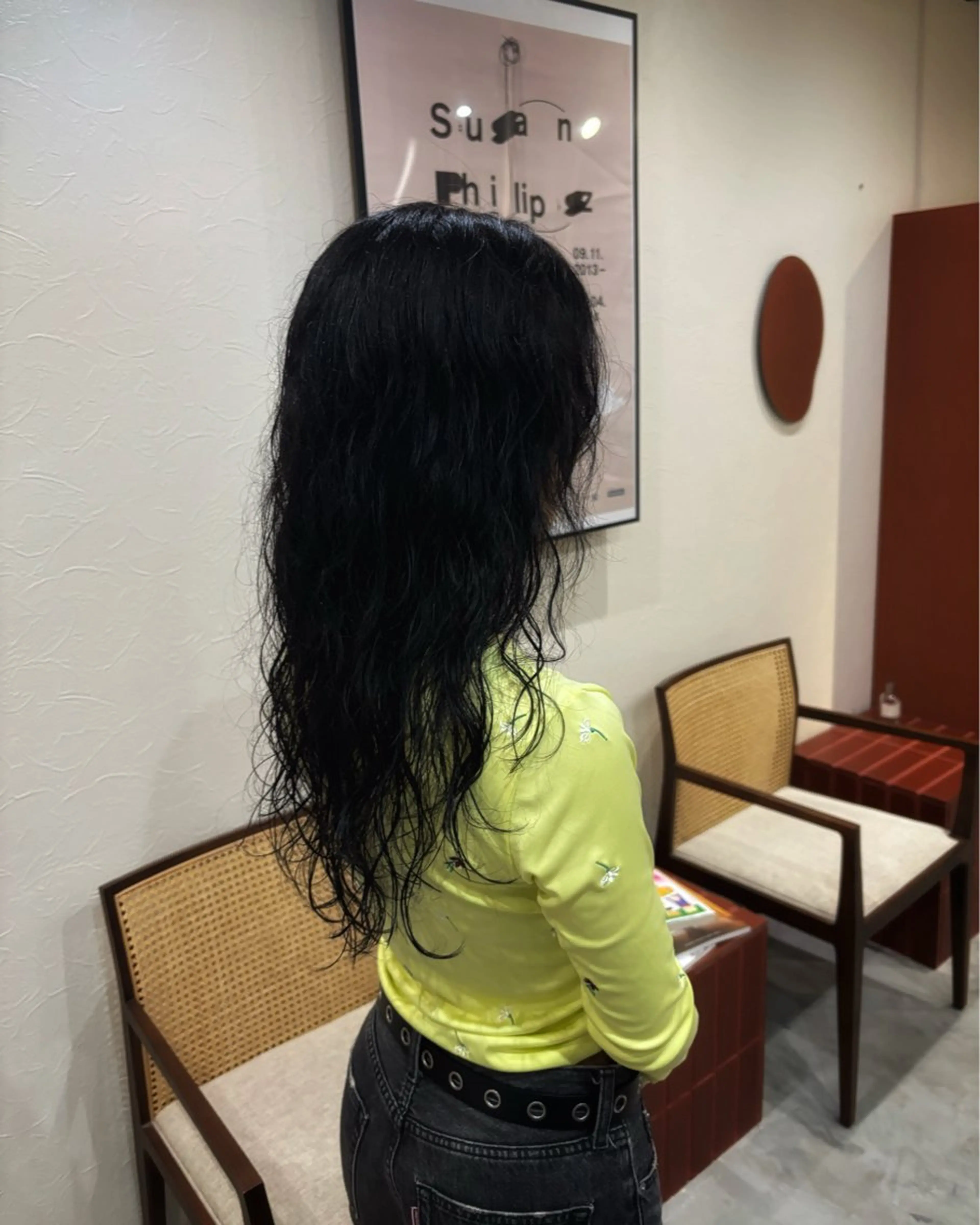 ロング カラー 透明感カラー ヘアカラー 上條 響子のヘアスタイル