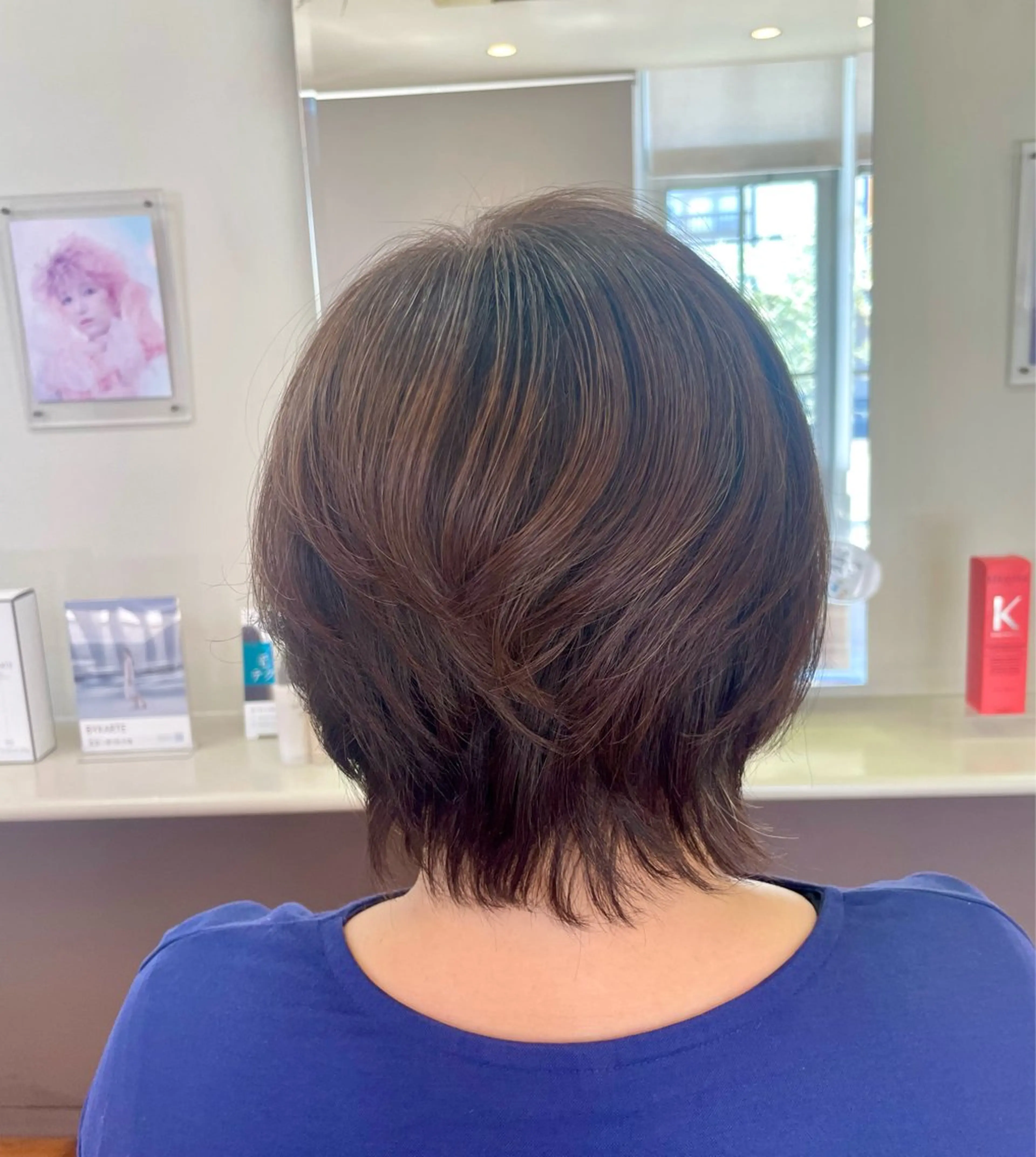 ショート ショートヘア カット ヘアカラー 杉山 綾乃のヘアスタイル