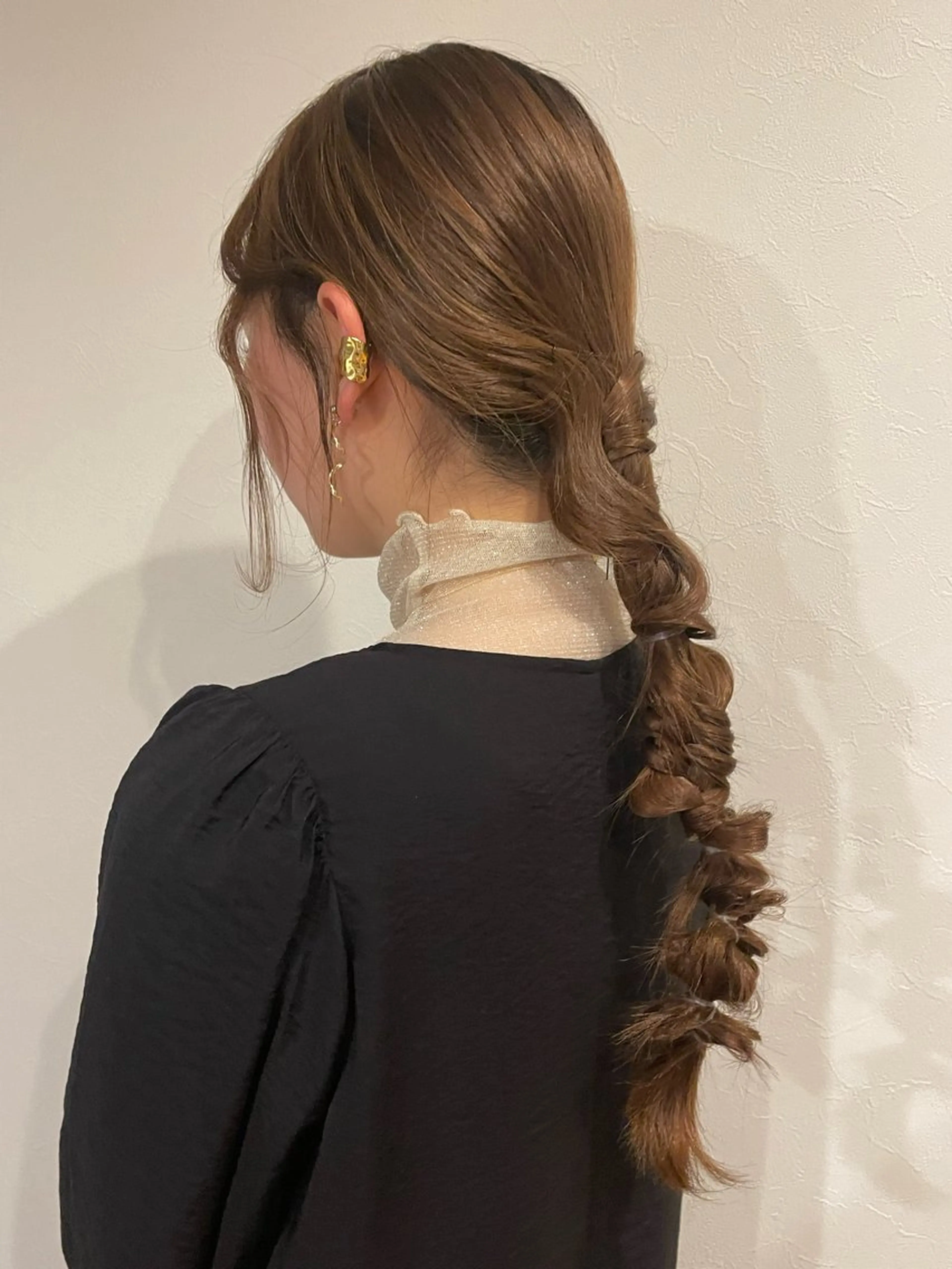 ロング カラー ヘアアレンジ AVANCE.神戸元町店所属・塩田 心愛のヘアスタイル