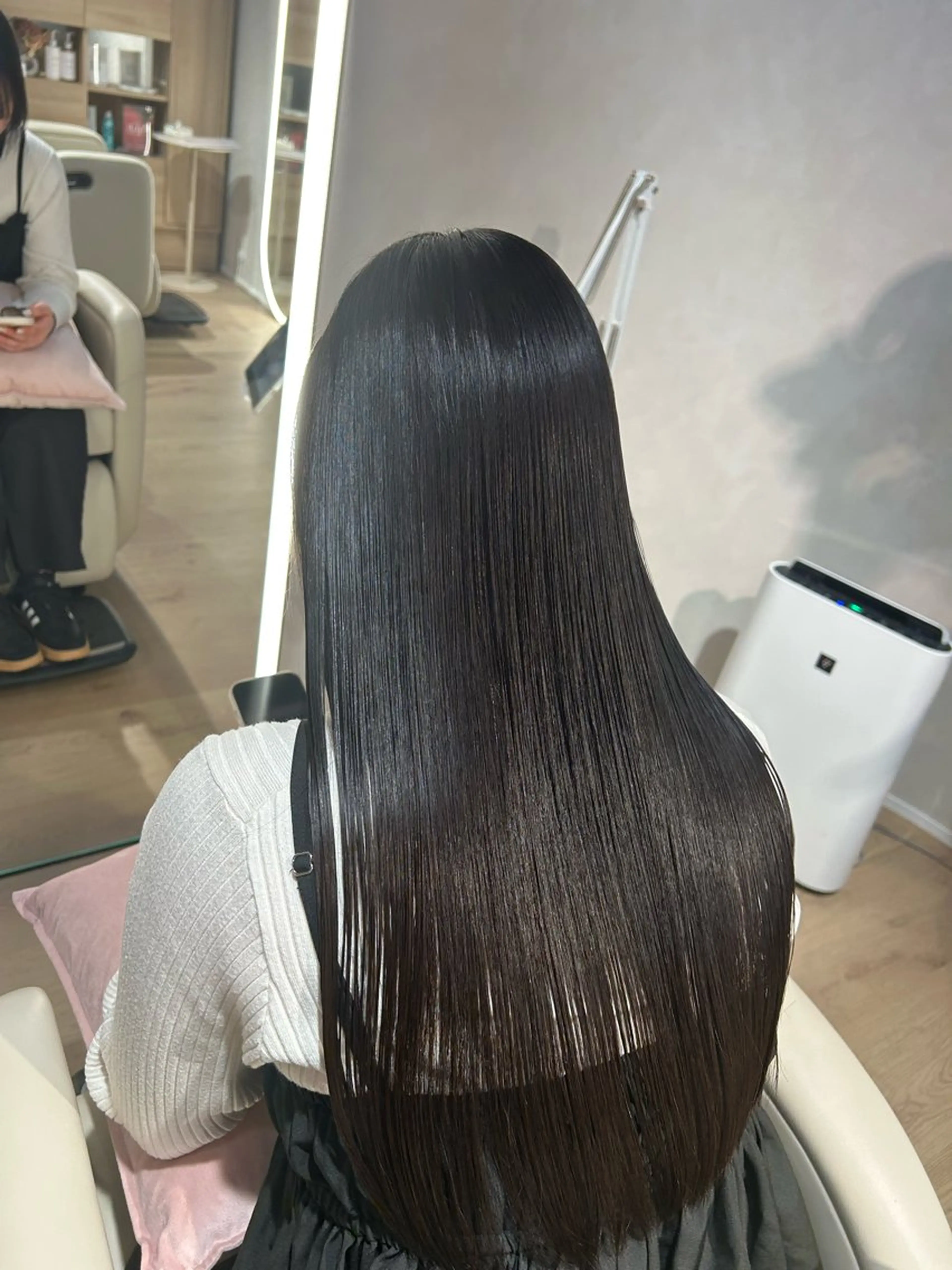 ロング パーマ ストレートパーマ ウノプリール茶屋町店所属・Hotaru/梅田 /茶屋町のヘアスタイル