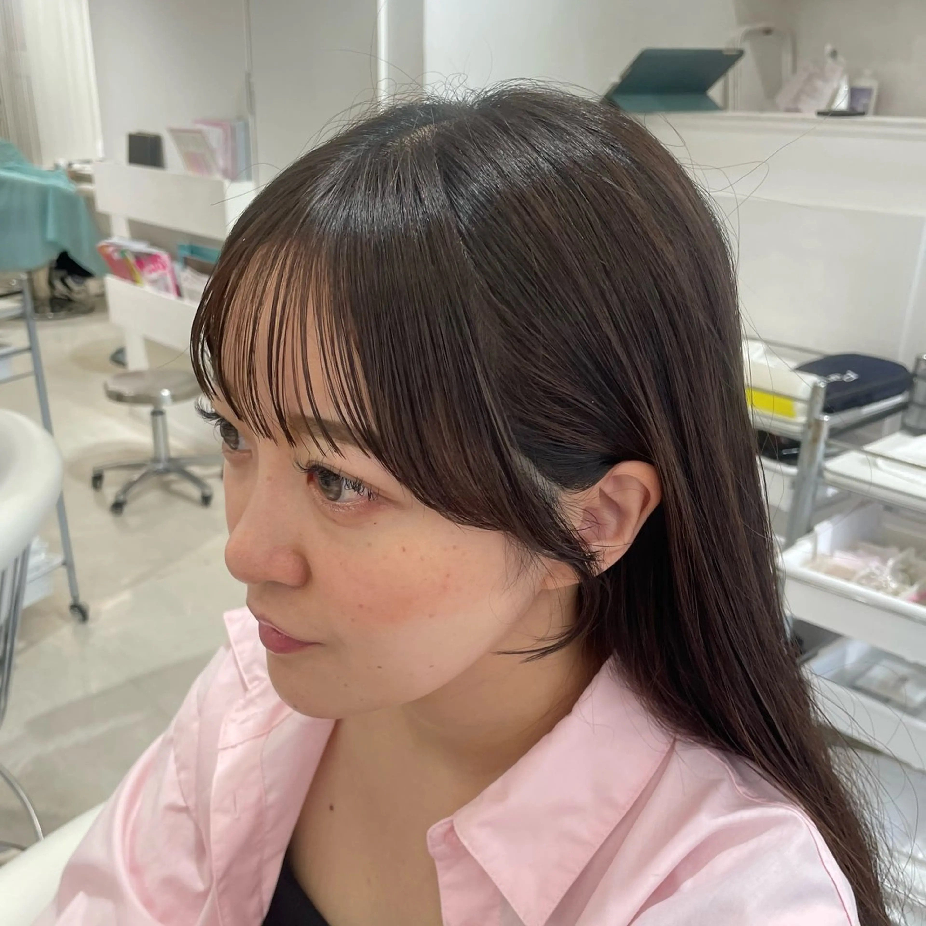 セミロング カット ParveMix 🩶🫧入江 香名のヘアスタイル