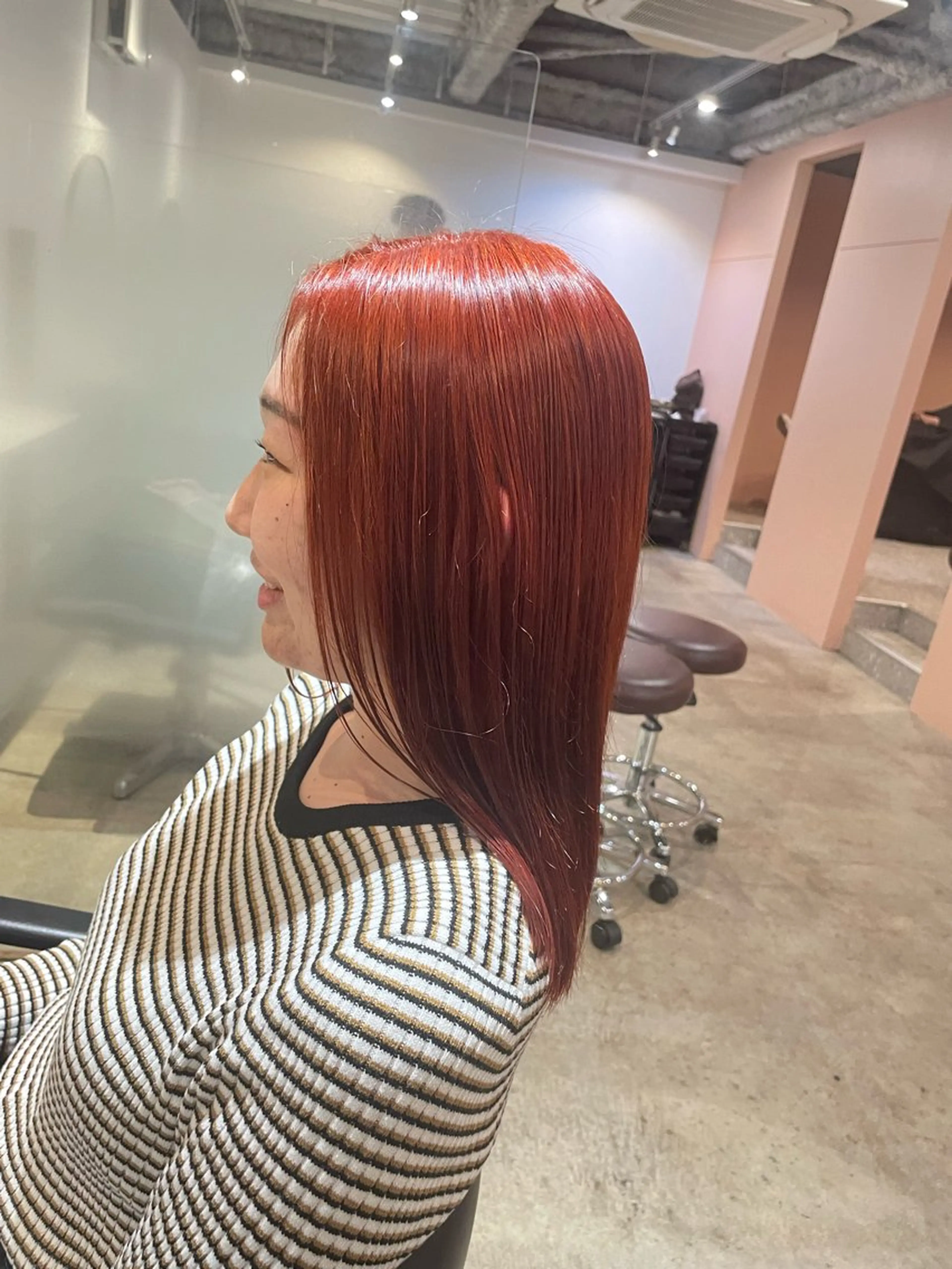 ロング カラー カット ヘアカラー Hayashi Shioriのヘアスタイル