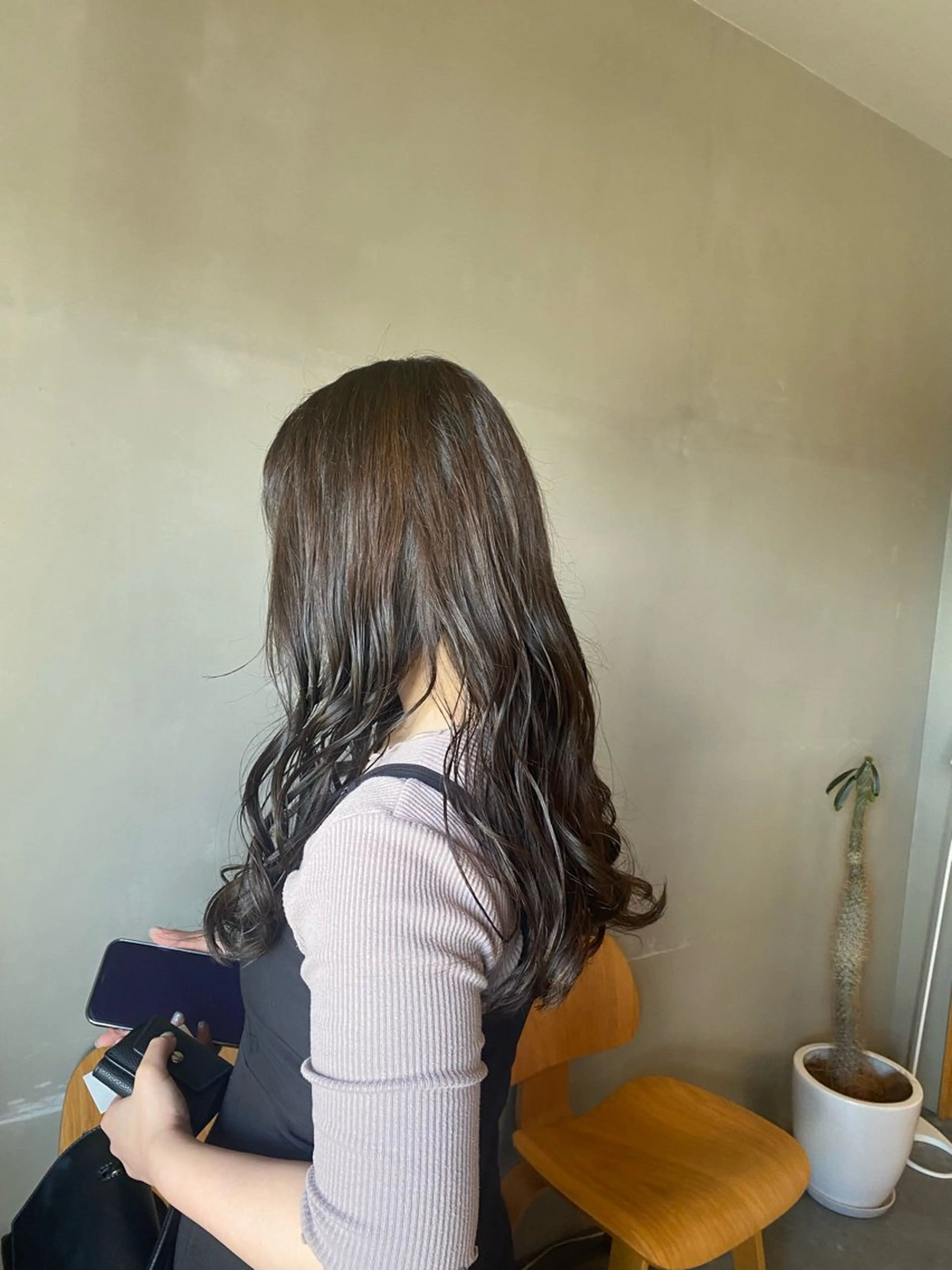 カラー アッシュ アッシュブラウン ブラウンカラー Takahashi Noa🍊のヘアスタイル