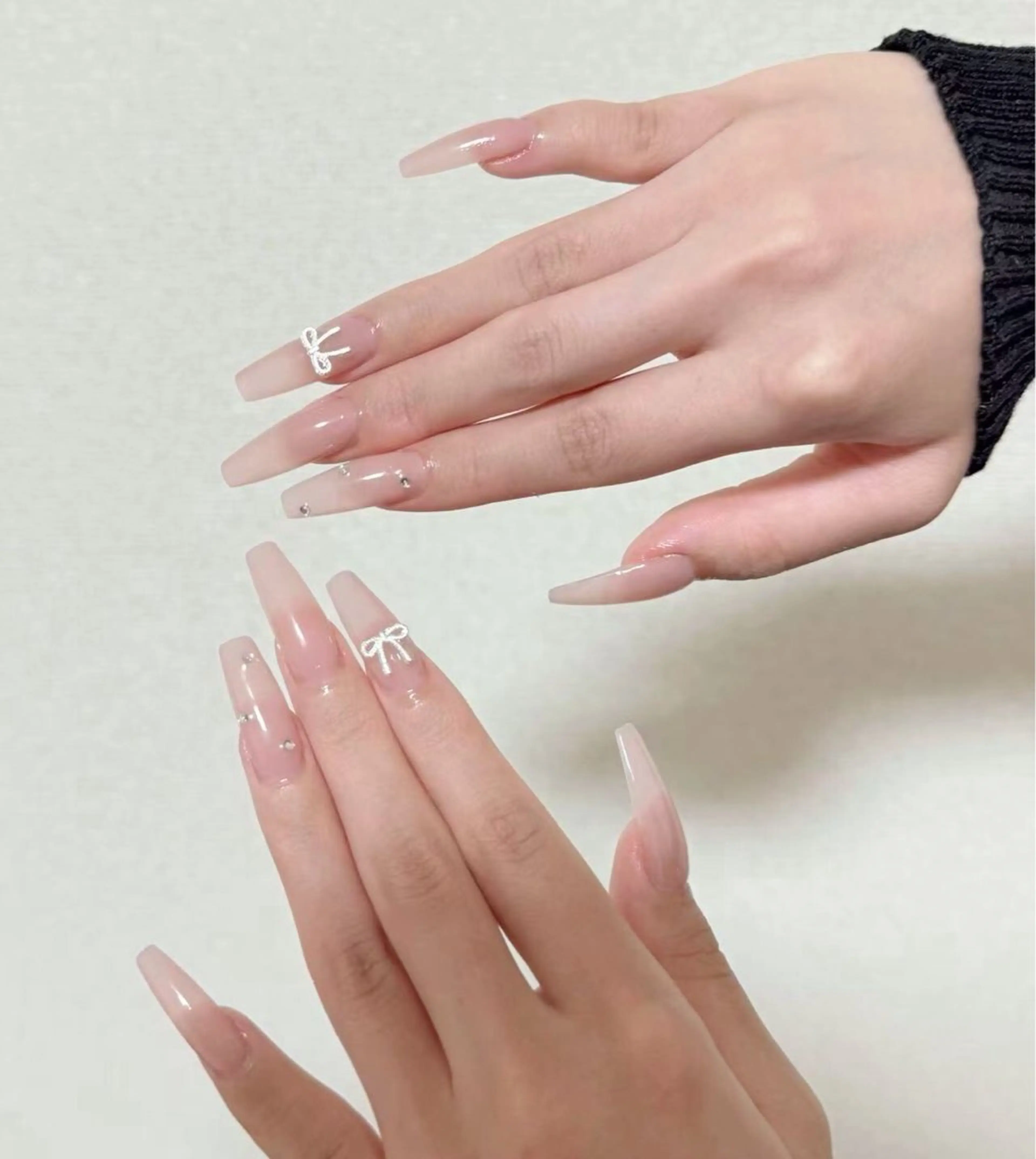 【チップ長さ出し】シンプル持ち込みデザインの写真