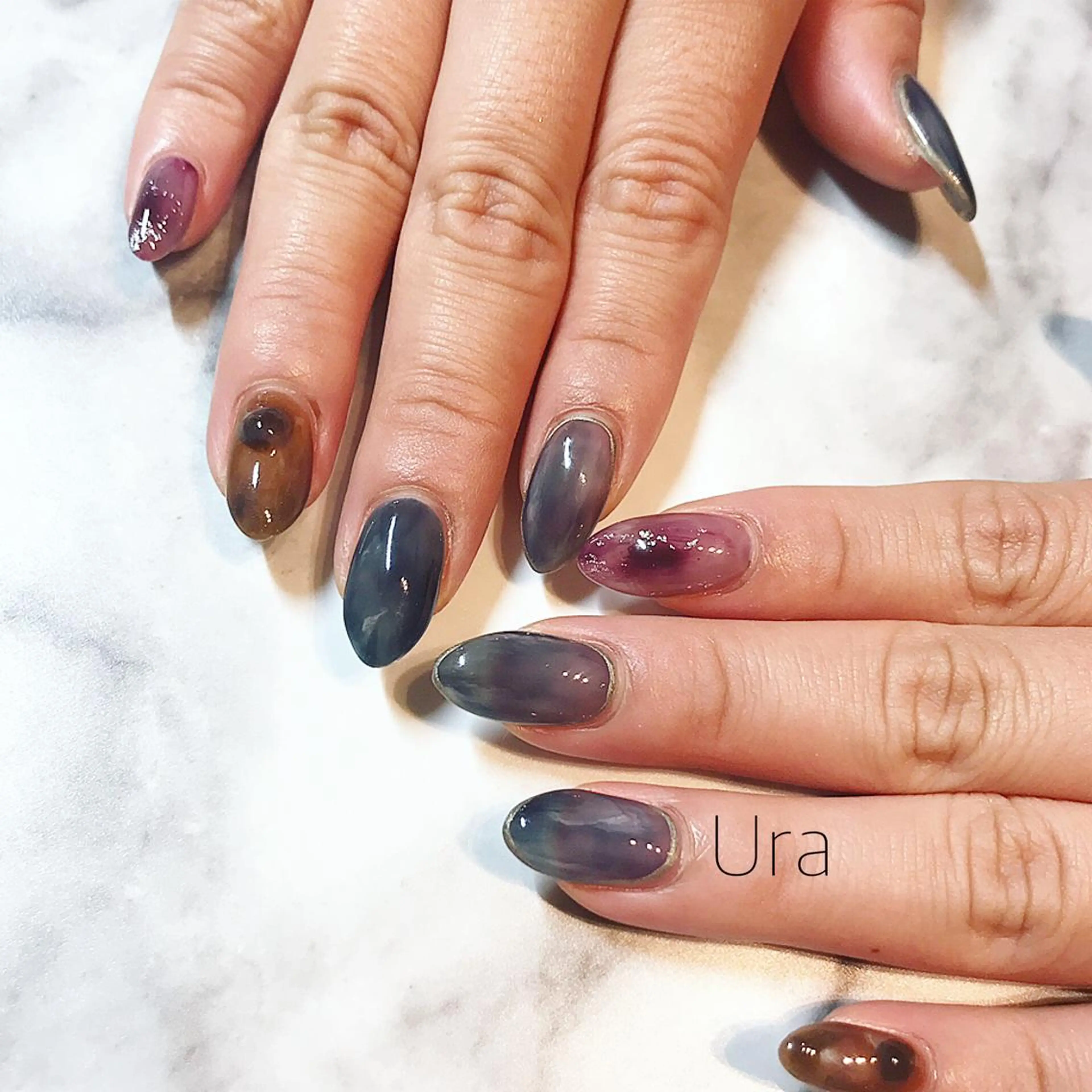 ネイル ハンドネイル UrakoNail 《nail》のネイルデザイン