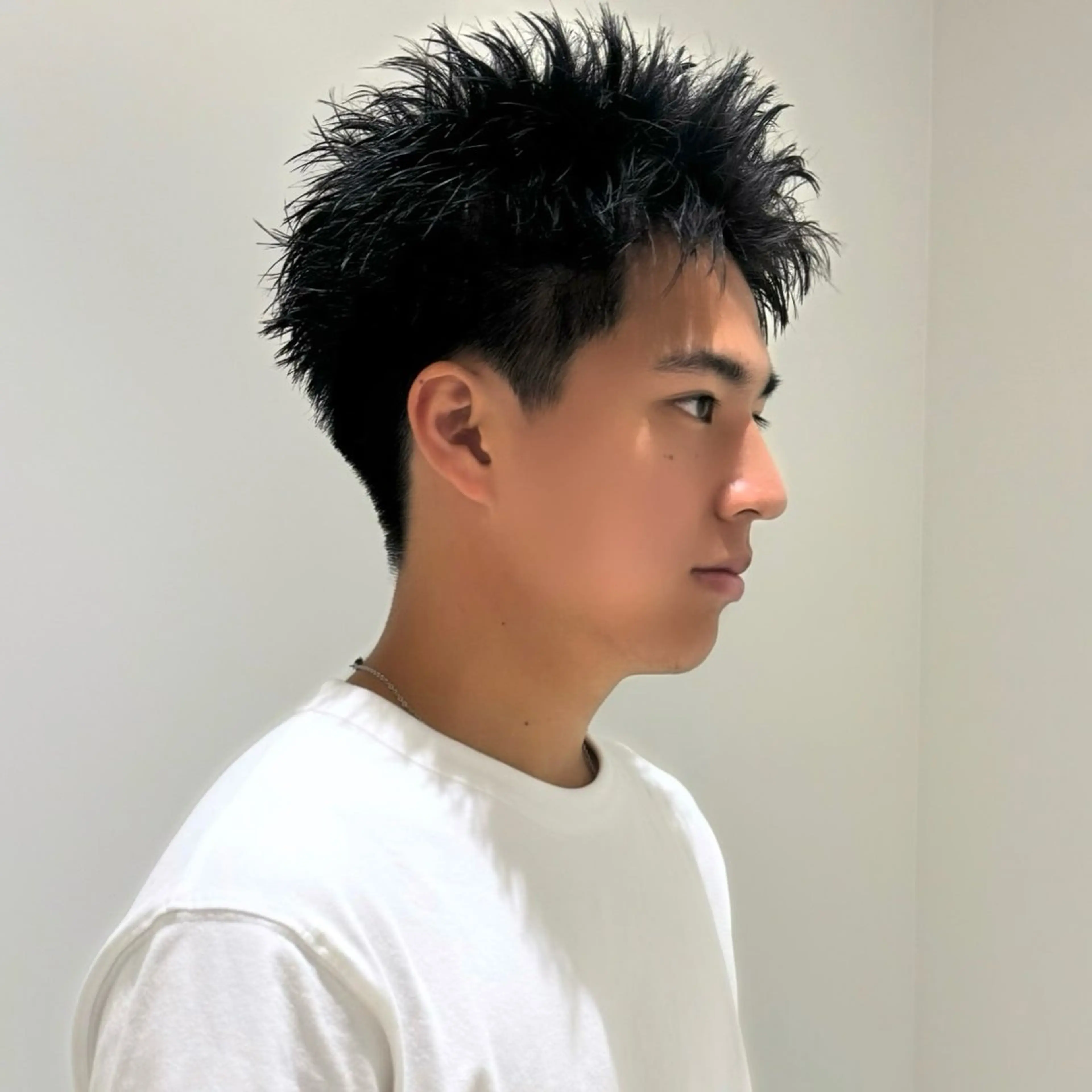 ショート メンズ フェードカット マッシュ メンズパーマ メンズショート スパイキーショート AITOKYO 渋谷店所属・AI TOKYO渋谷 /駿佑のヘアスタイル