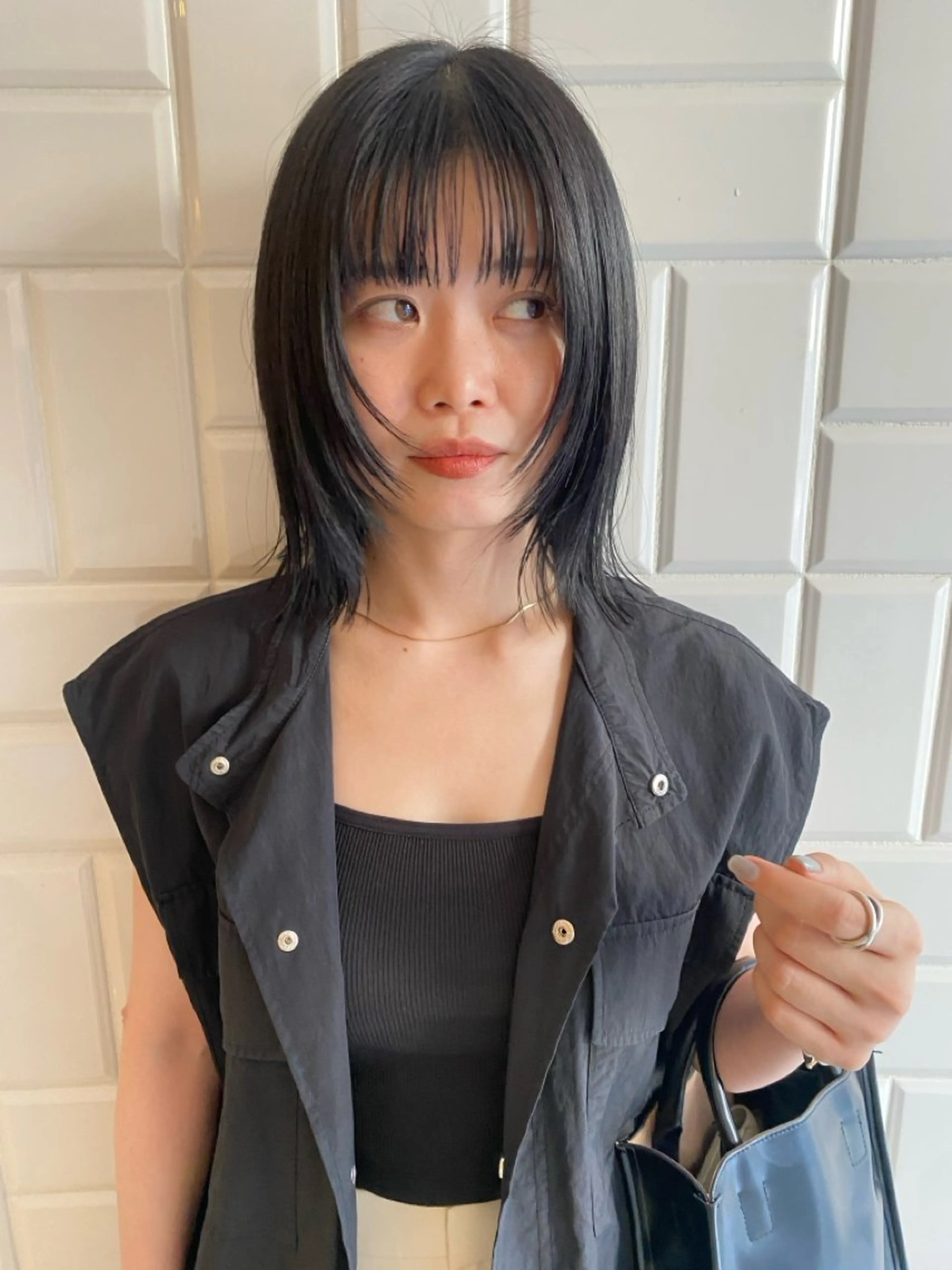 🤍当日予約限定🤍カット+カラー+ケアトリートメント¥6600の写真
