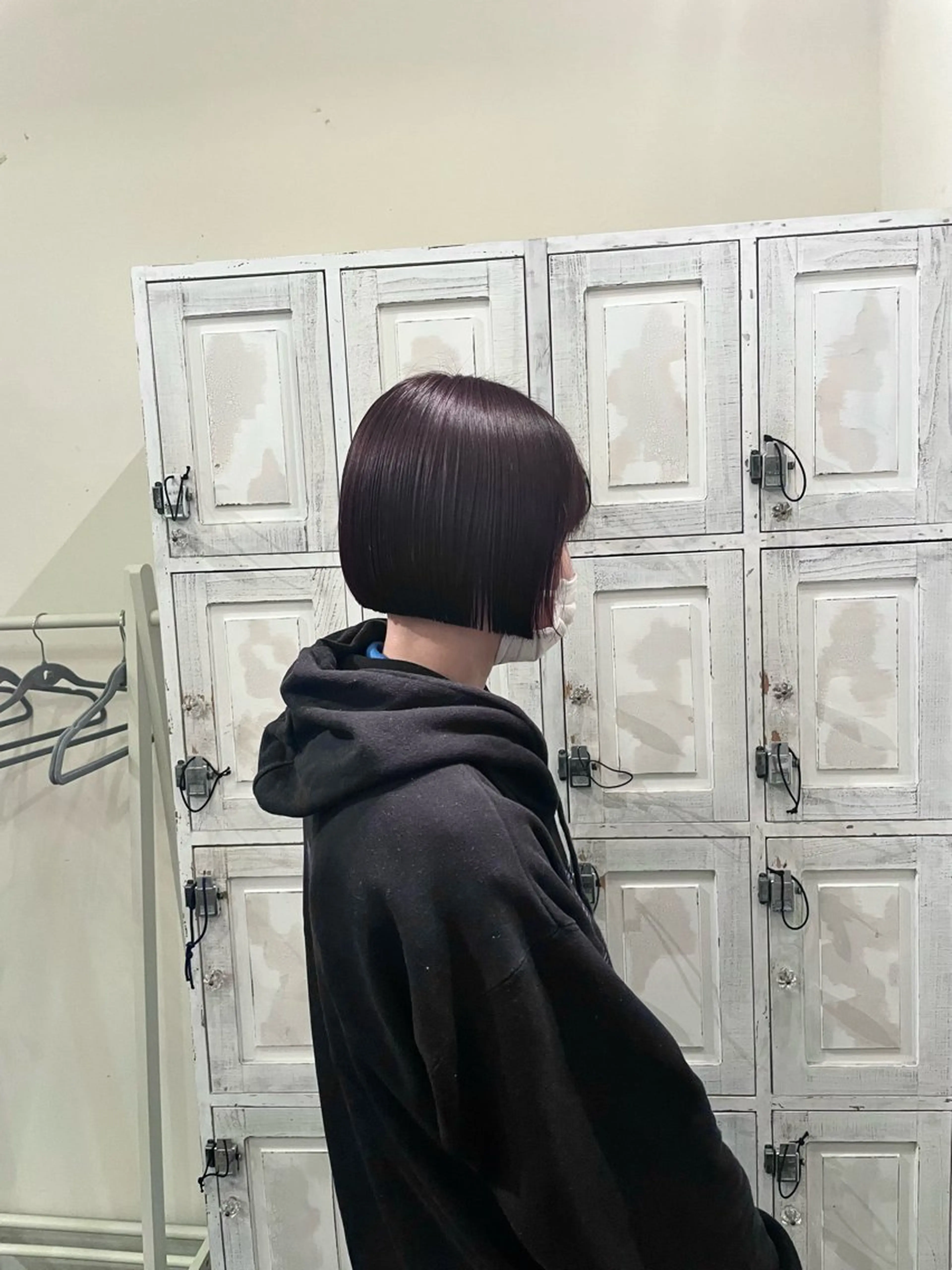 ショート ボブ 中村 潤菜のヘアスタイル