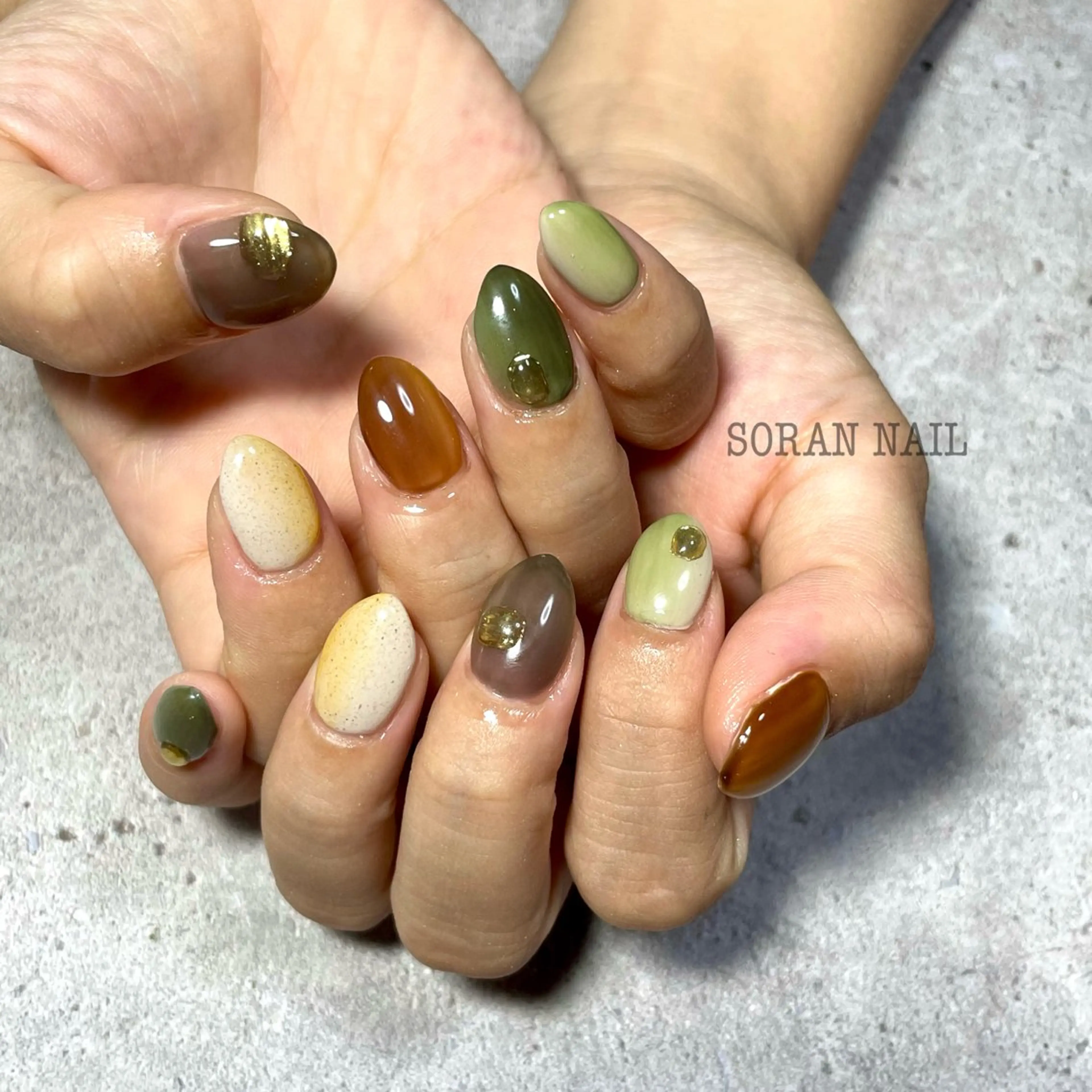 ネイル ハンドネイル soran nailのネイルデザイン