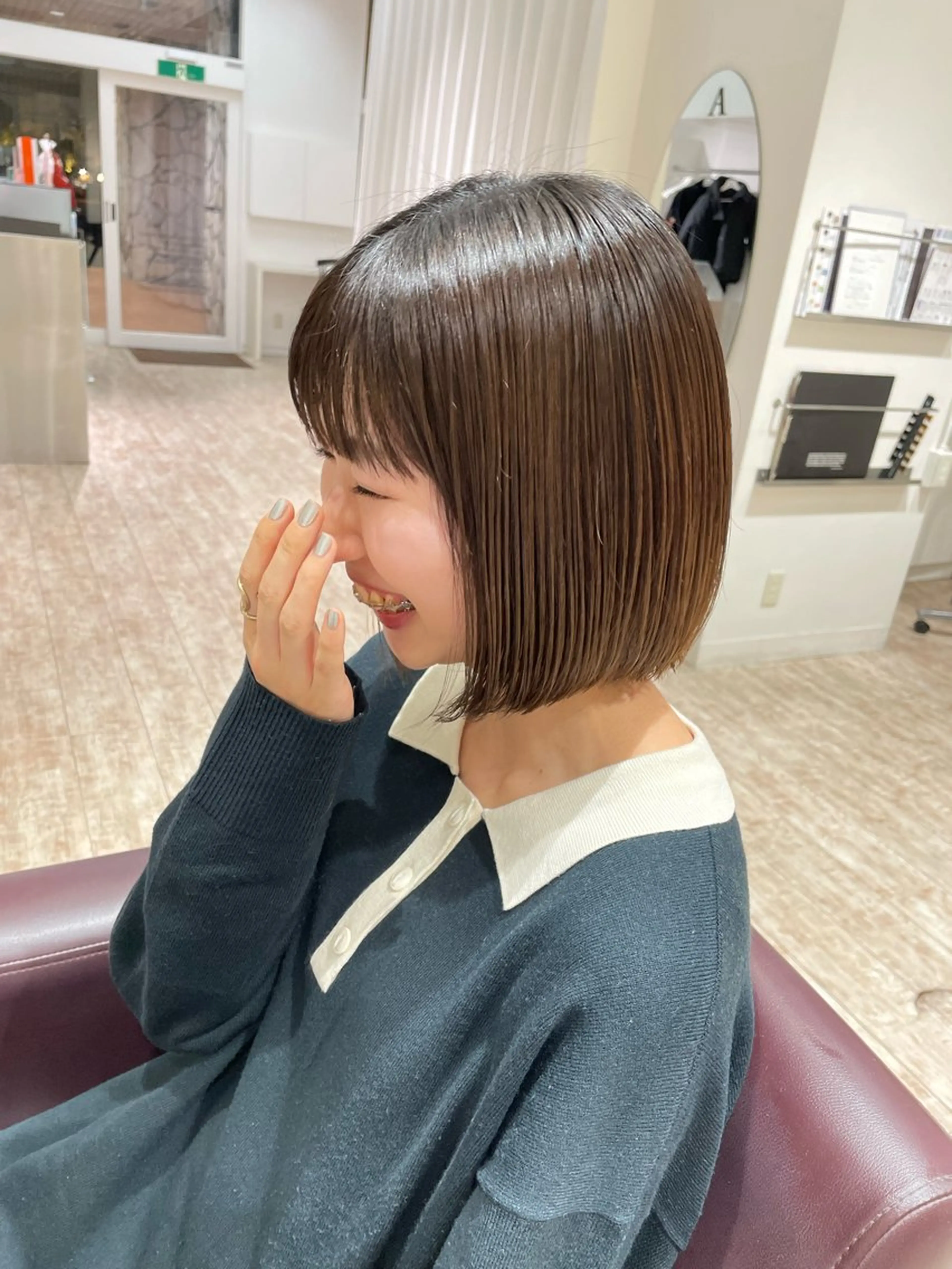 ショート ボブ behive  駅前店所属・菊地 桃花のヘアスタイル