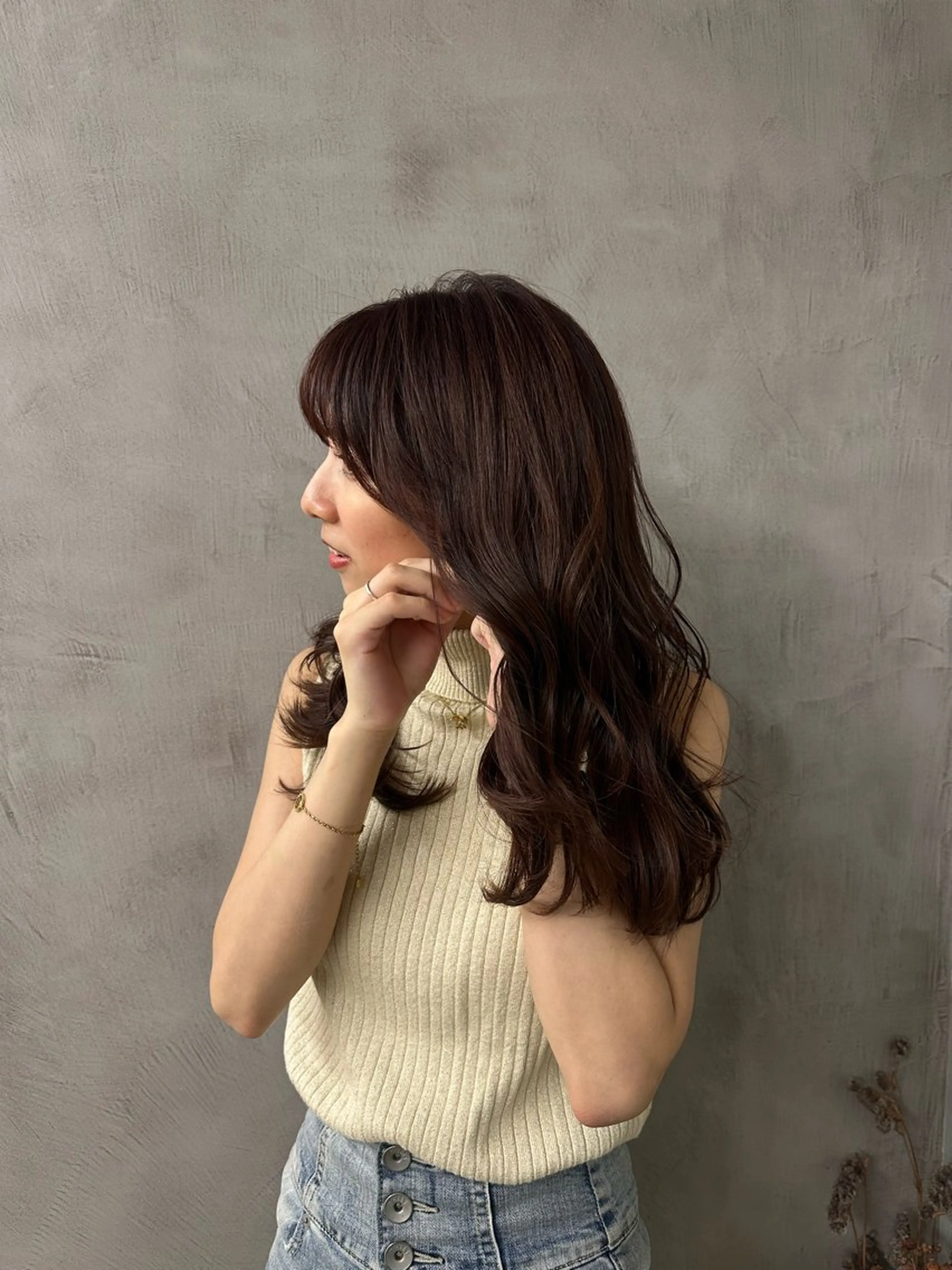 ロング カラー サロンドバン所属・艶髪/透明感カラー ヤマダモモカのヘアスタイル