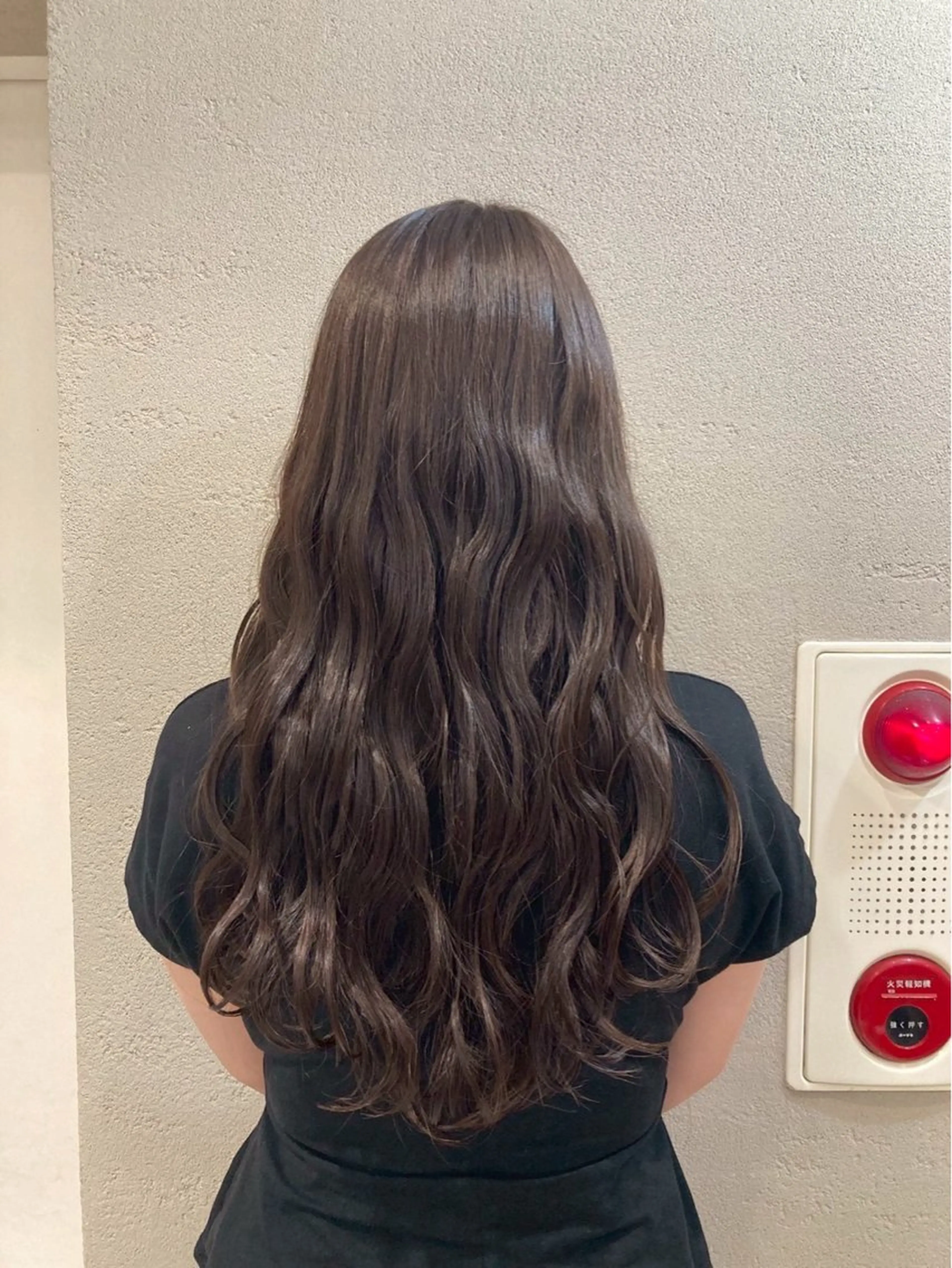 ロング カラー ヘアアレンジ 透明感カラー shizuki🌙 /ヘアカラーのヘアスタイル