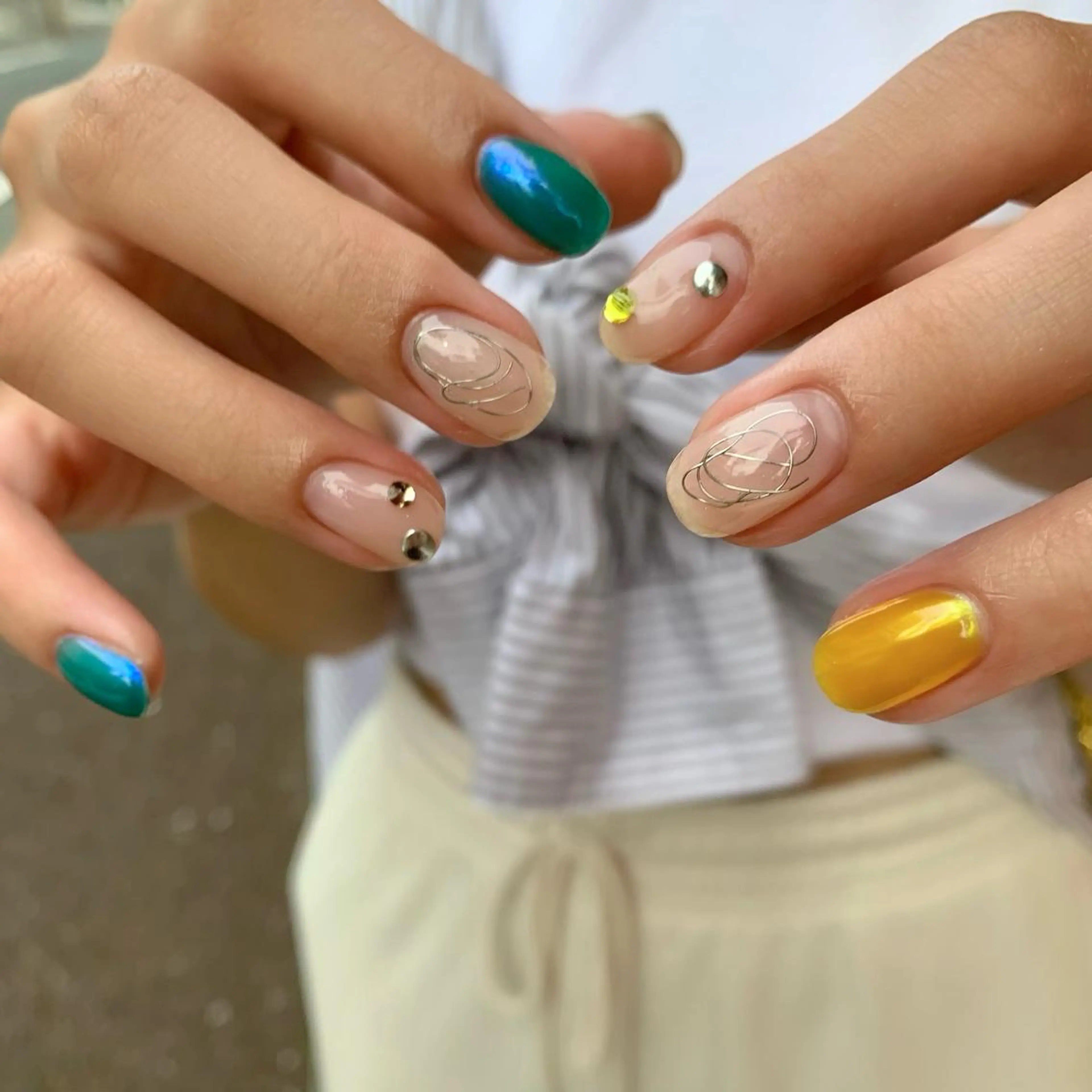 ネイル ハンドネイル 鈴木 まゆのネイルデザイン