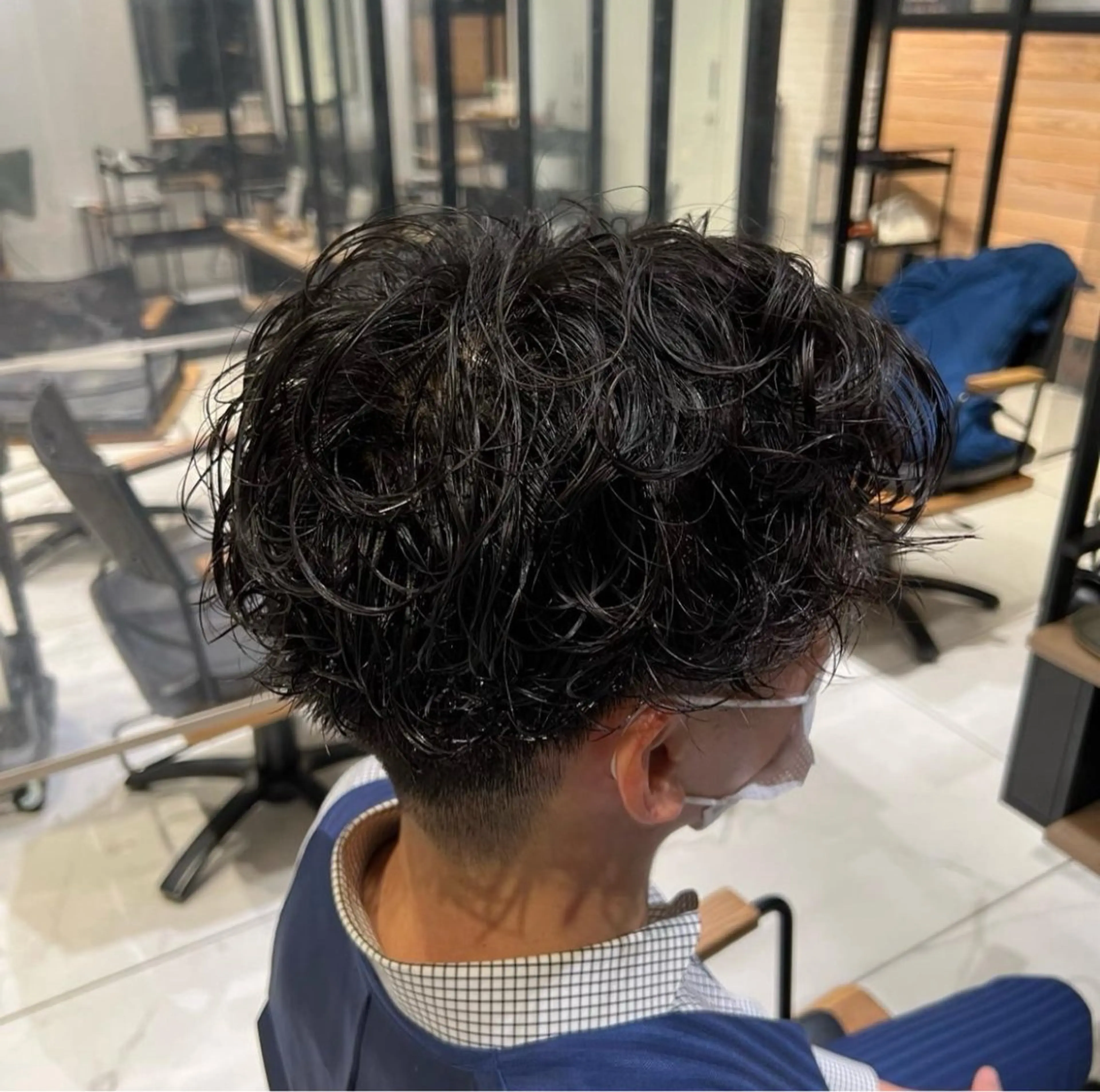 ショート パーマ メンズ 🌸せれな /韓国風カット🌸のヘアスタイル