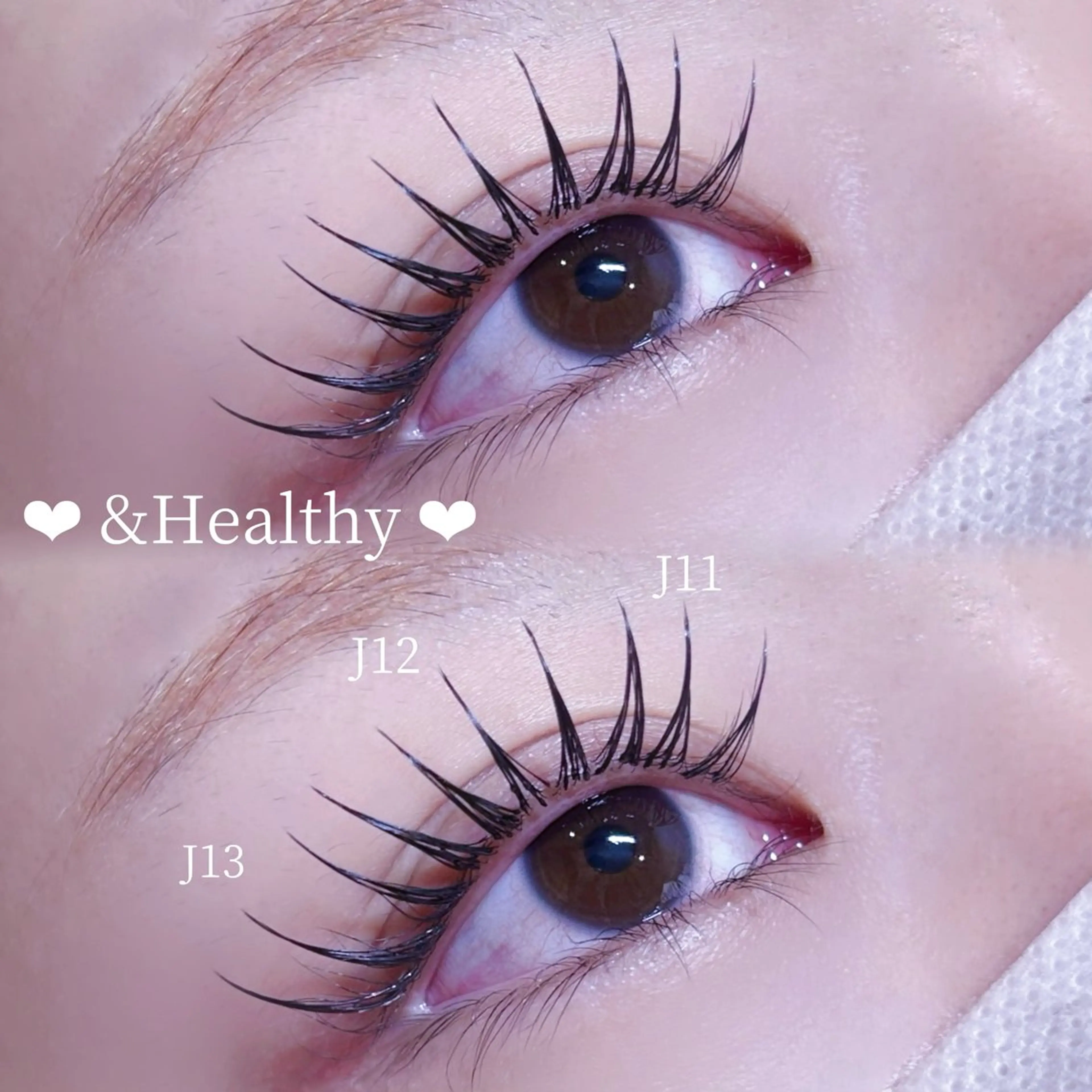 【下がりまつ毛さん◎おすすめ✨️】🩵アンドヘルシー🩵🪽《120~140本》❤︎エクステ×パーマ❤︎+指名料込の写真