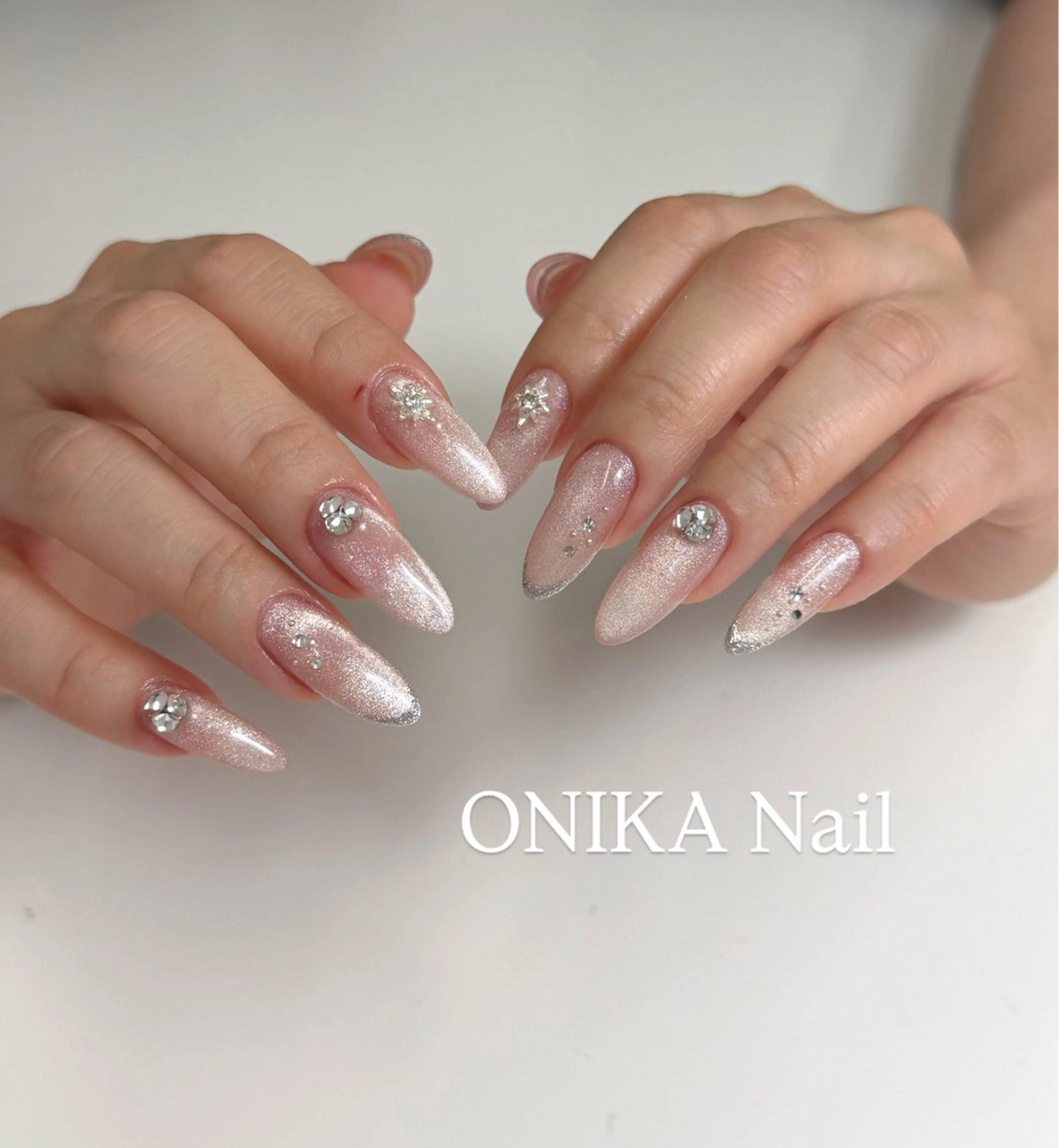 ネイル ハンドネイル ハンドケア ONIKA Nail 青山通り店所属・ONIKA Nail 表参道A4🦋2分のネイルデザイン