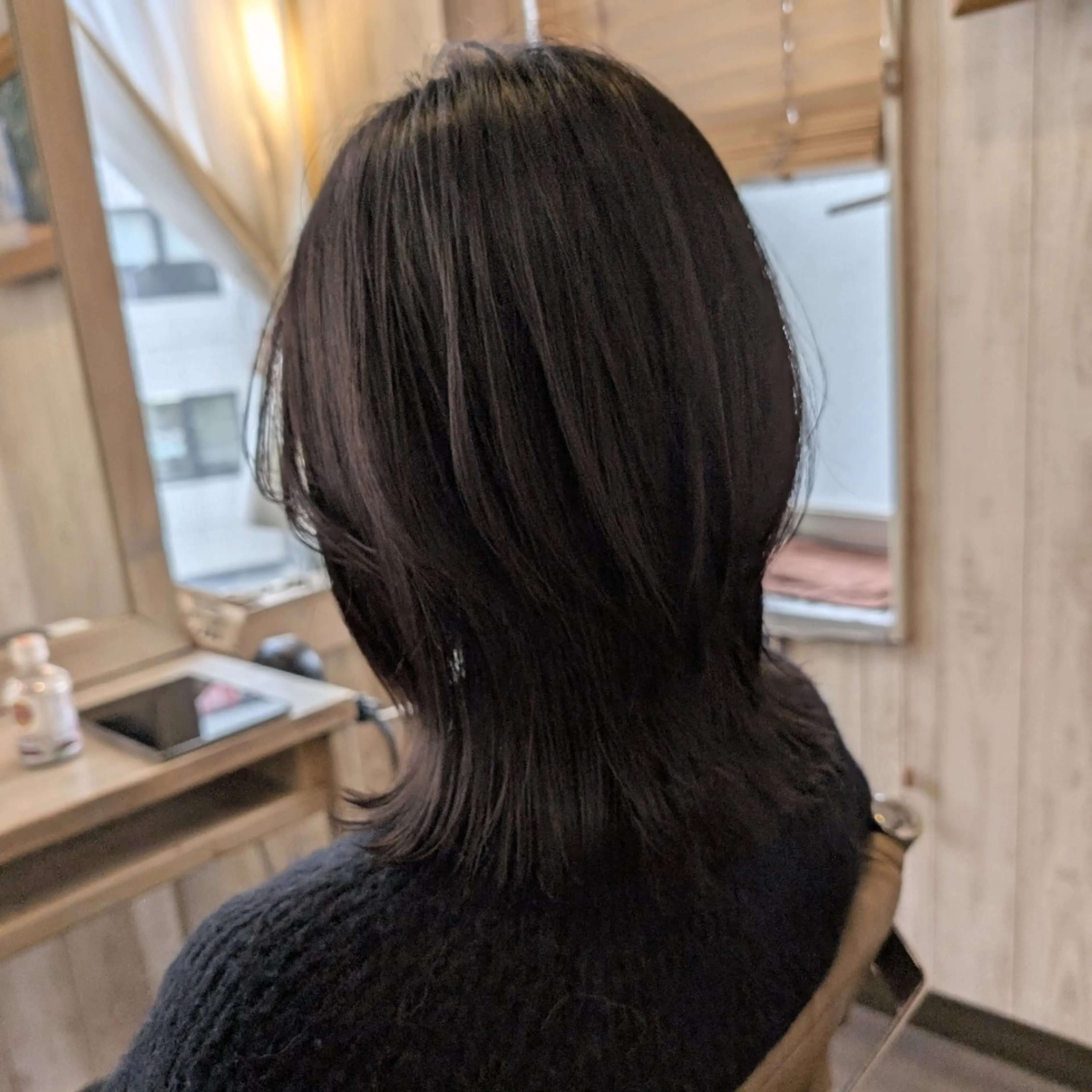 ミディアム ボブ 小顔カット 外ハネヘア カット ヘアカラー トリートメント MOCO hair flor所属・MOCO hair  flor /kohのヘアスタイル