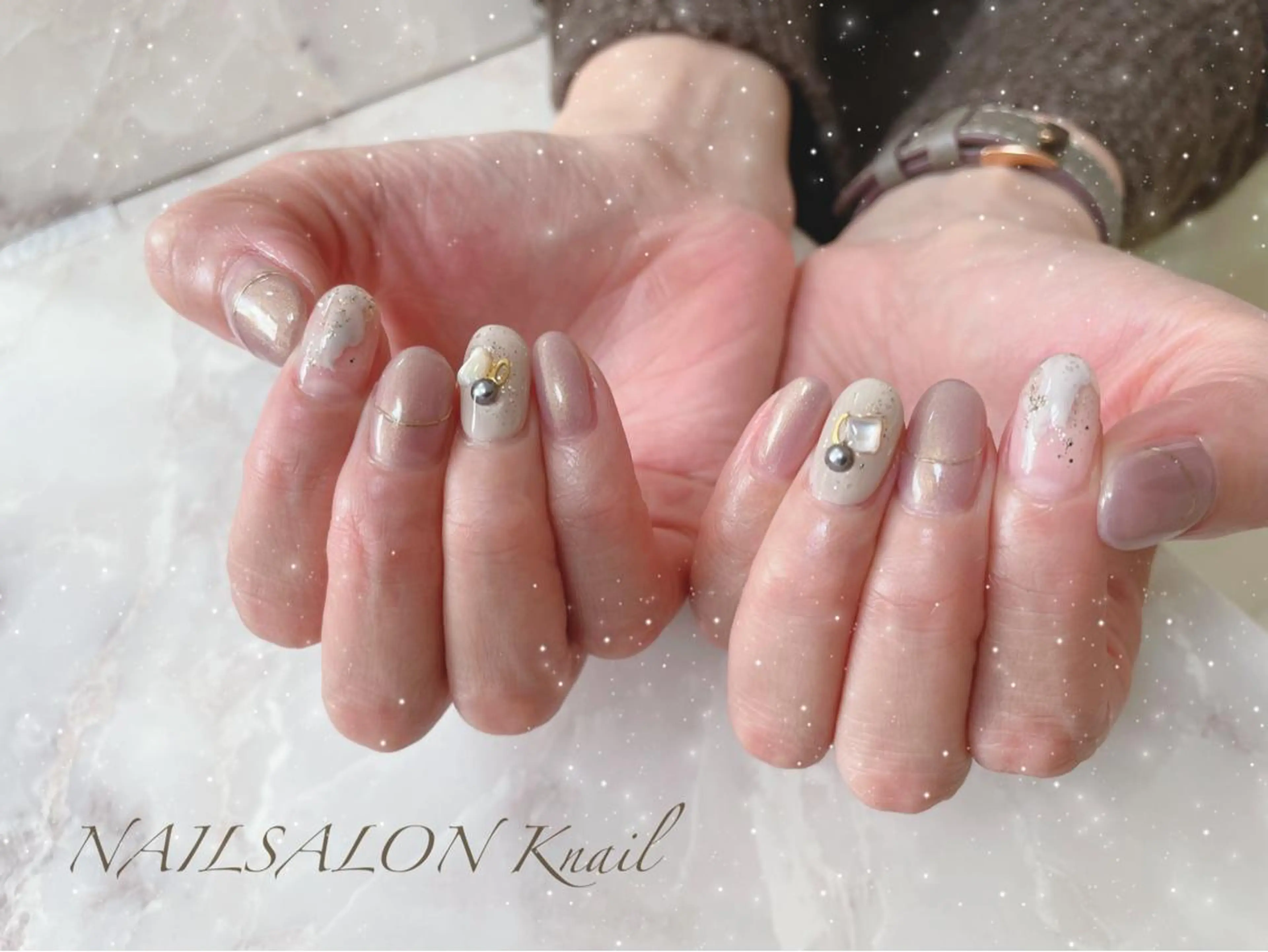 ネイル ハンドネイル NAILSALON Knail所属・Knail Mieのネイルデザイン