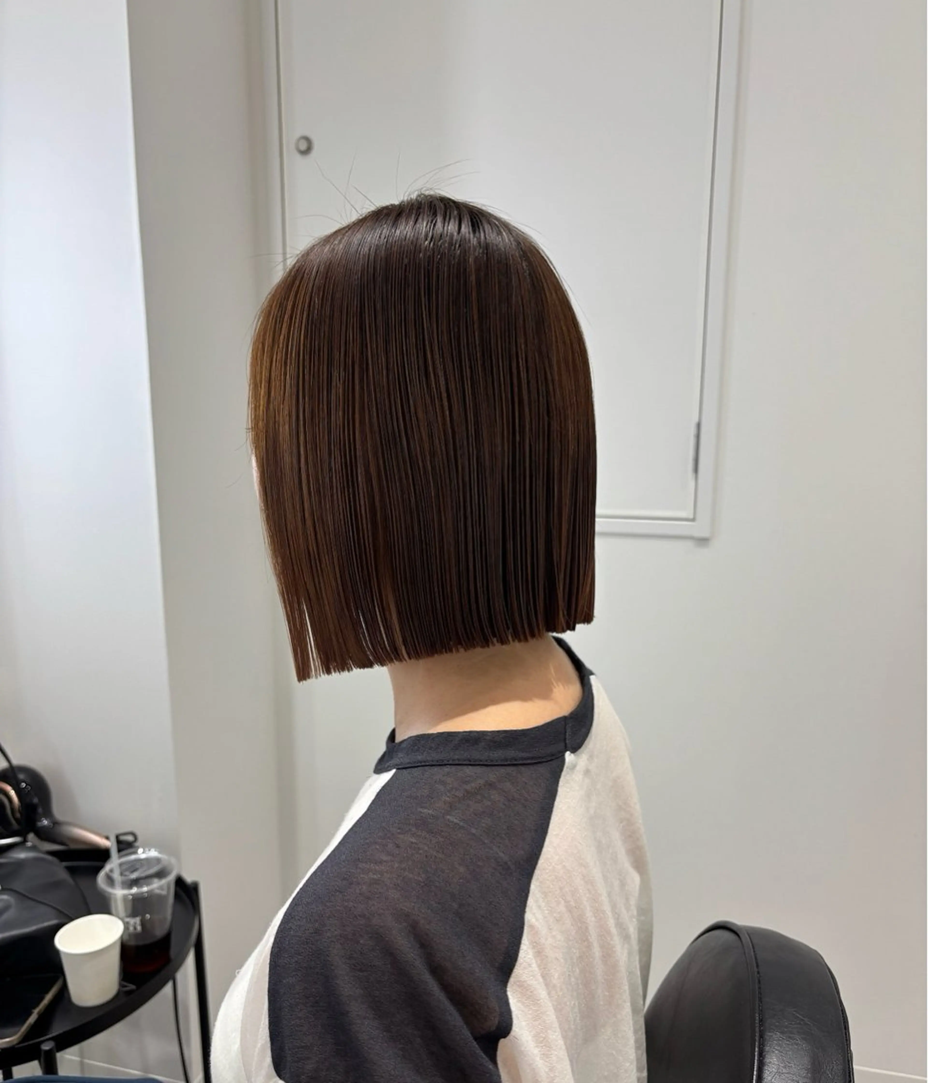 ボブカットの写真