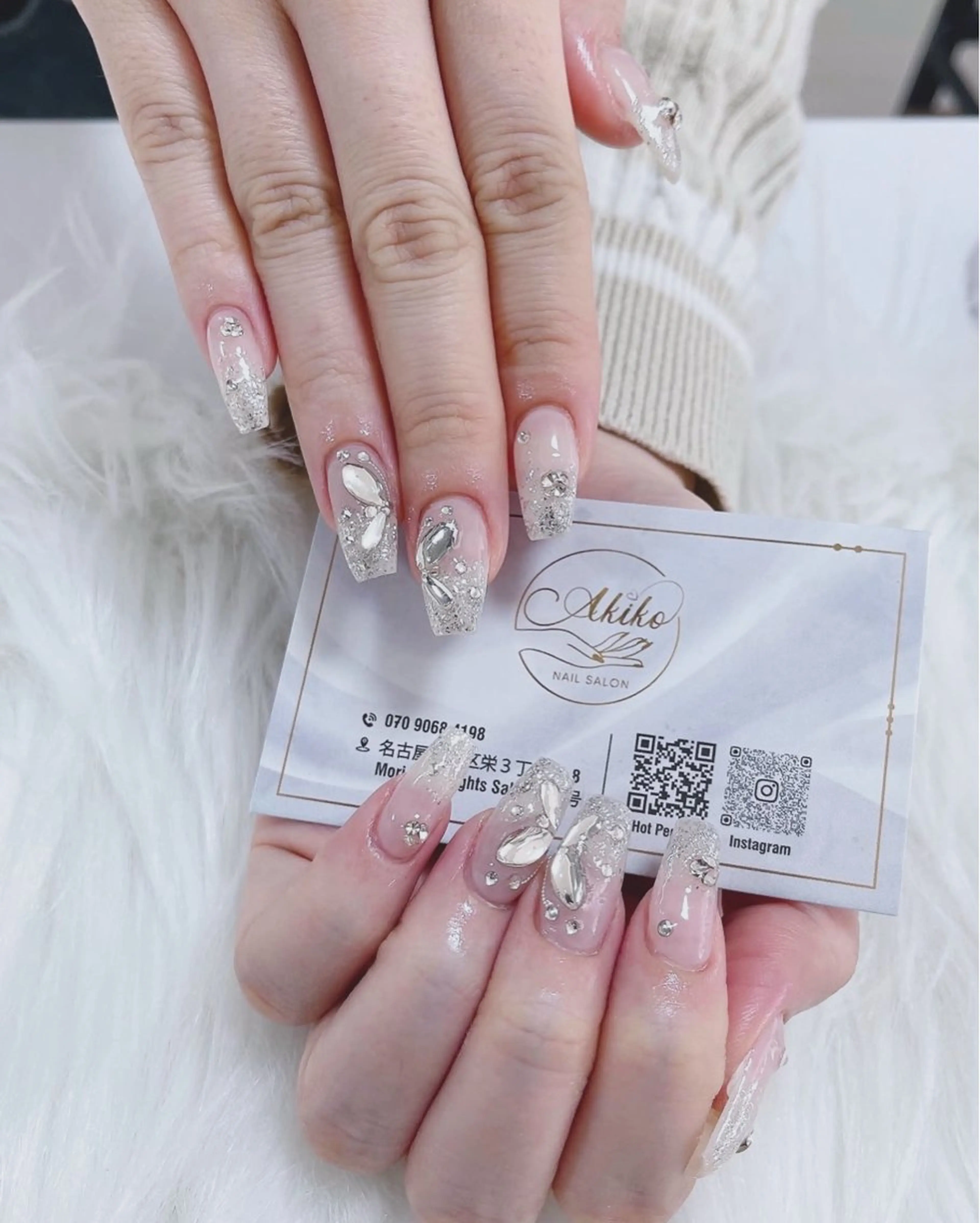 ネイル フットネイル ジェルネイル 韓国ネイル マグネットネイル 持ち込み ハンドネイル Akiko ネイルサロン所属・AKIKO ネイルサロンのネイルデザイン