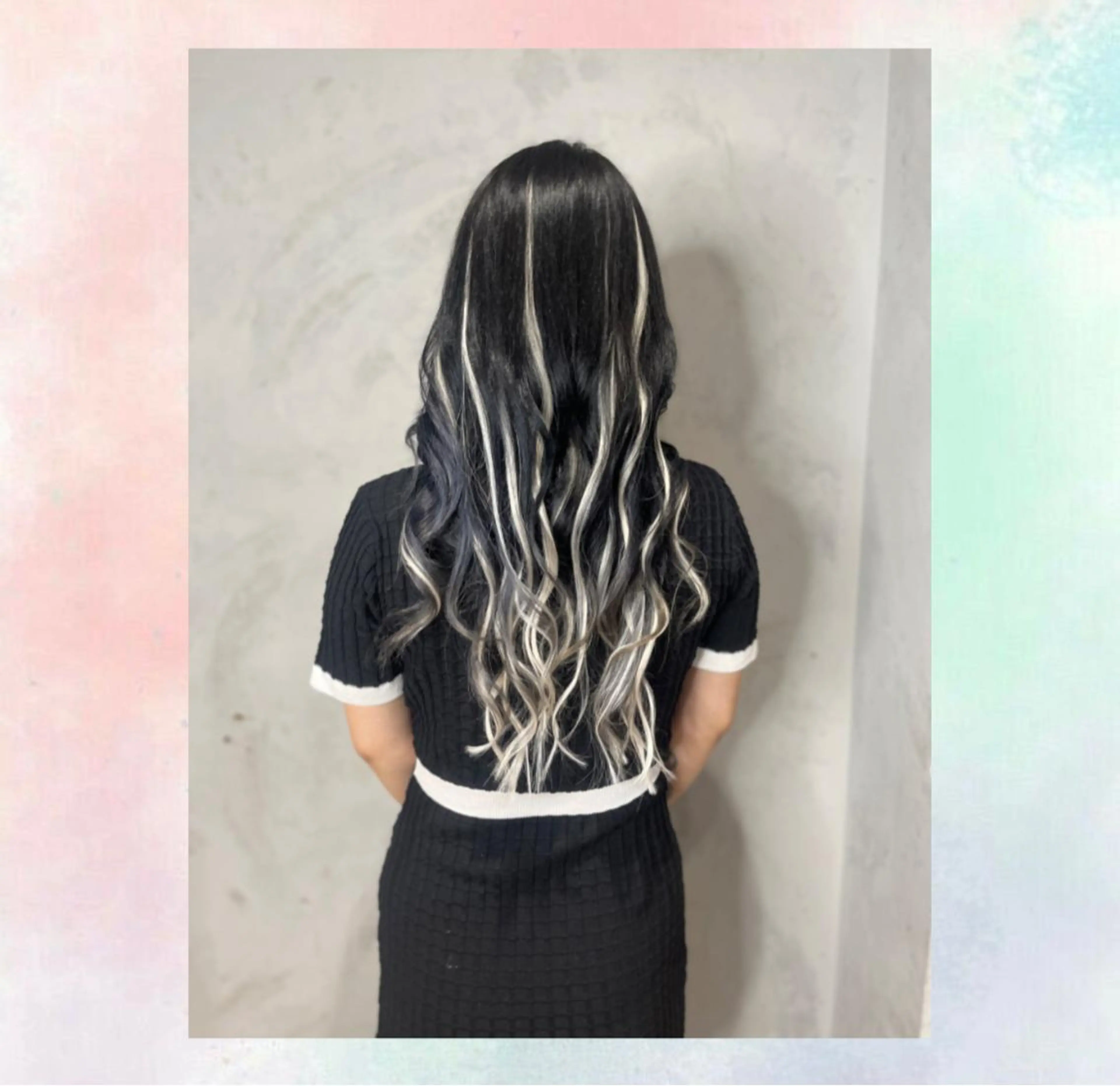 セミロング カラー en Rêve🎀 ROAReyeのマツエク・マツパデザイン