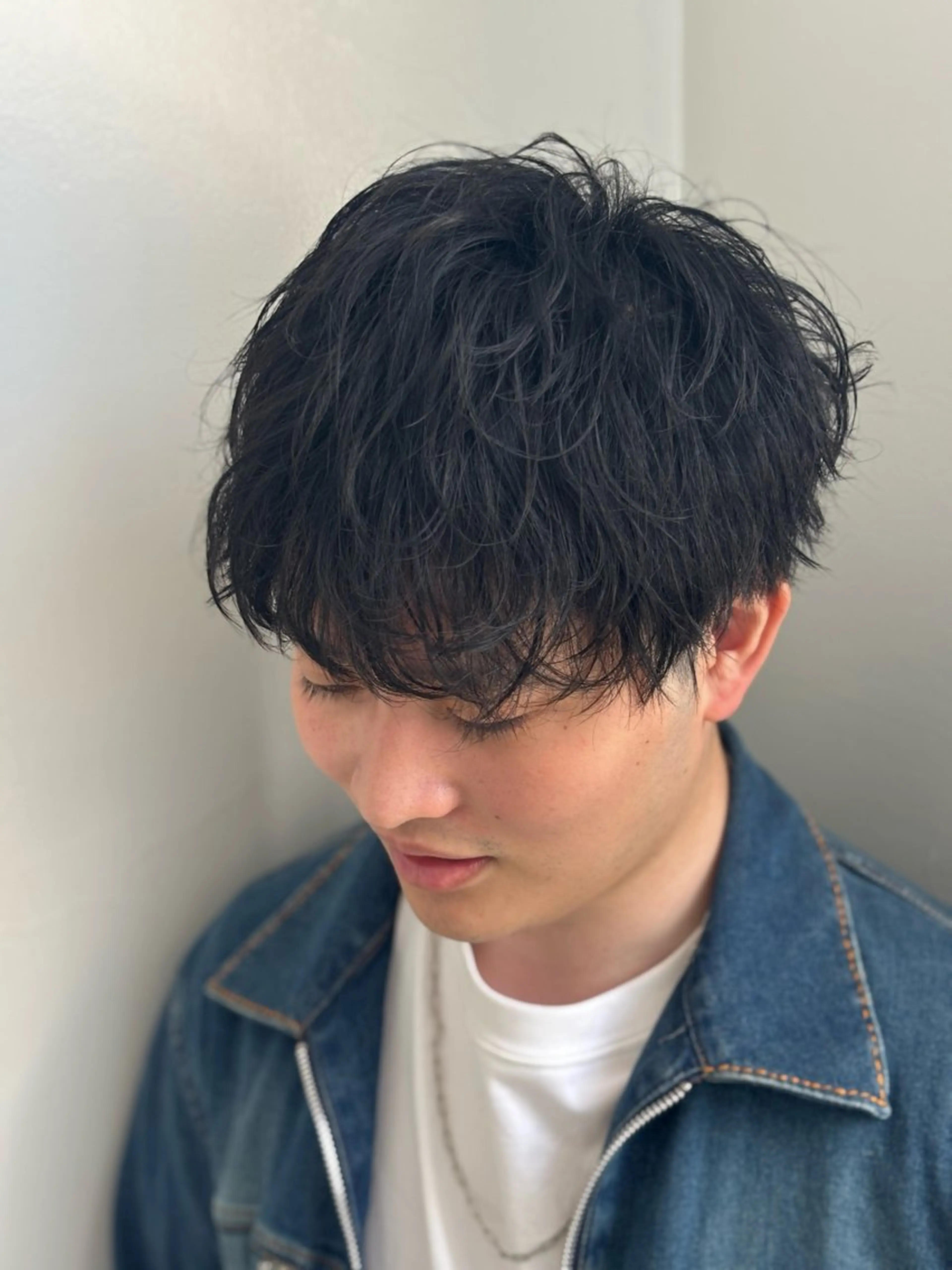 パーマ メンズ カット パーマ ヘッドスパ Go Today シェアサロン 横浜店所属・【ただの天才 🎨】のヘアスタイル