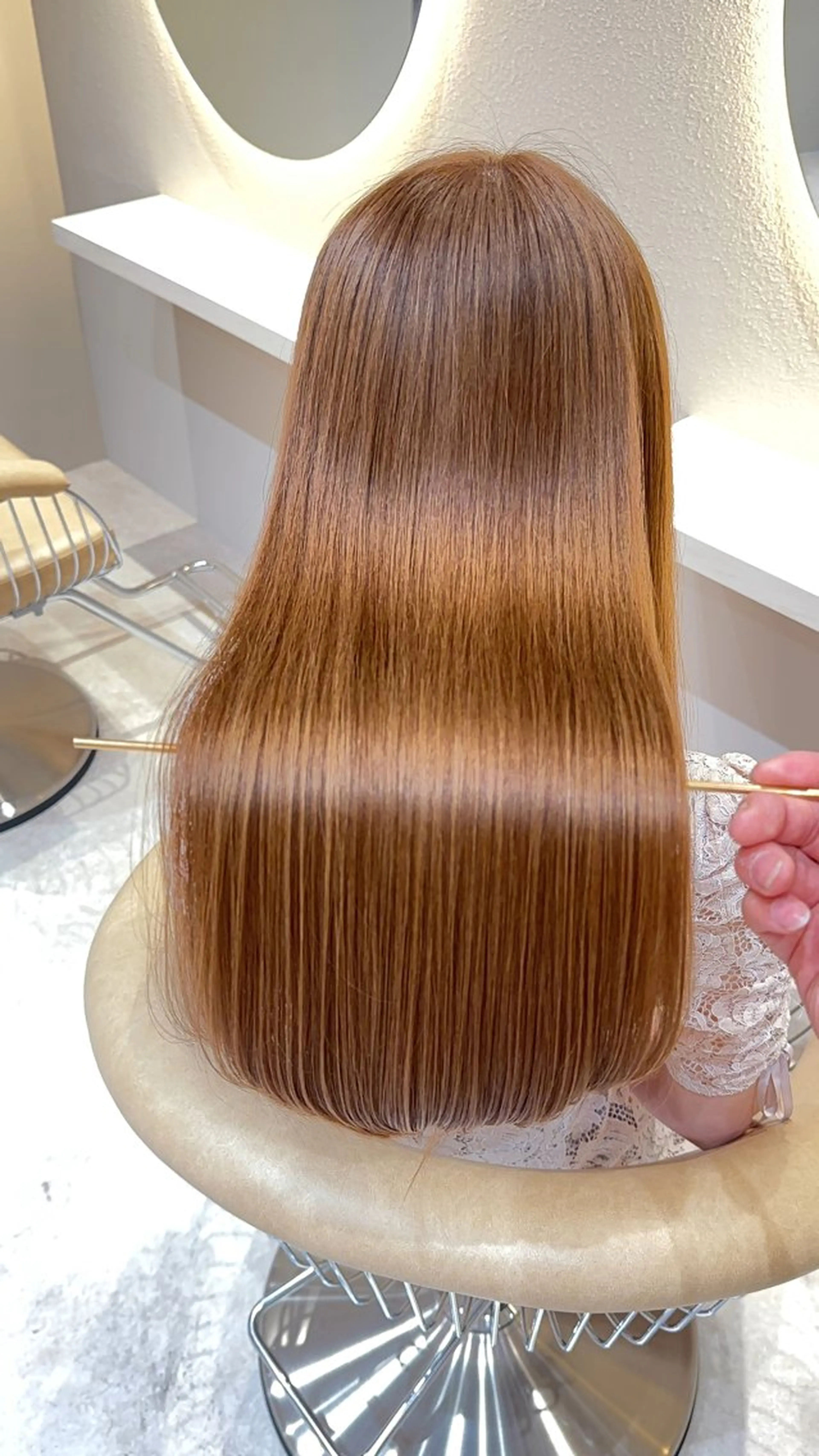 セミロング NO.1メンズパーマ メンズ特化　萱原大幹のヘアスタイル