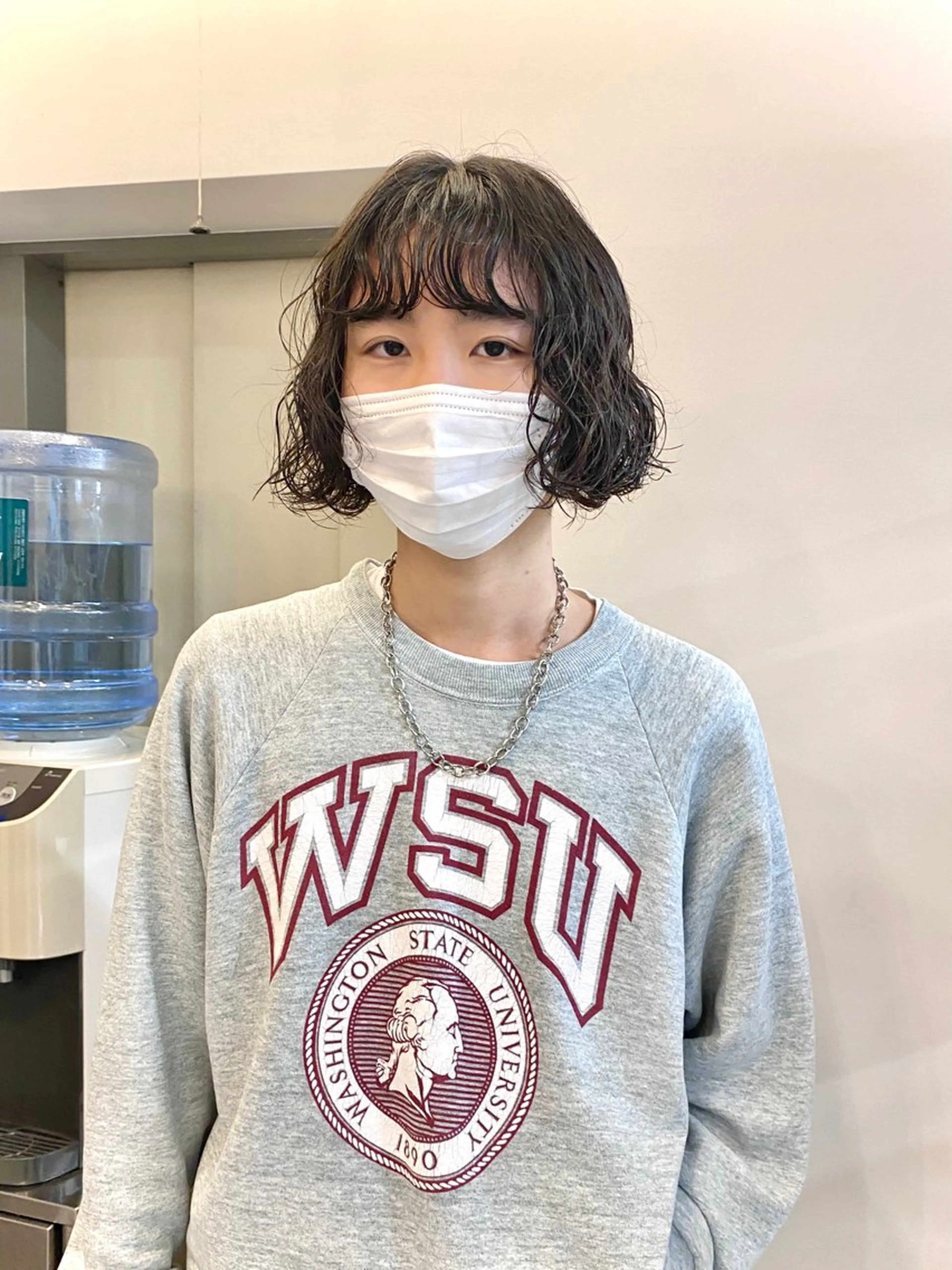 ミディアム パーマ メンズ ミディアムパーマ メンズパーマ ボブ カット パーマ ツジヒカル /くるくるパーマのヘアスタイル