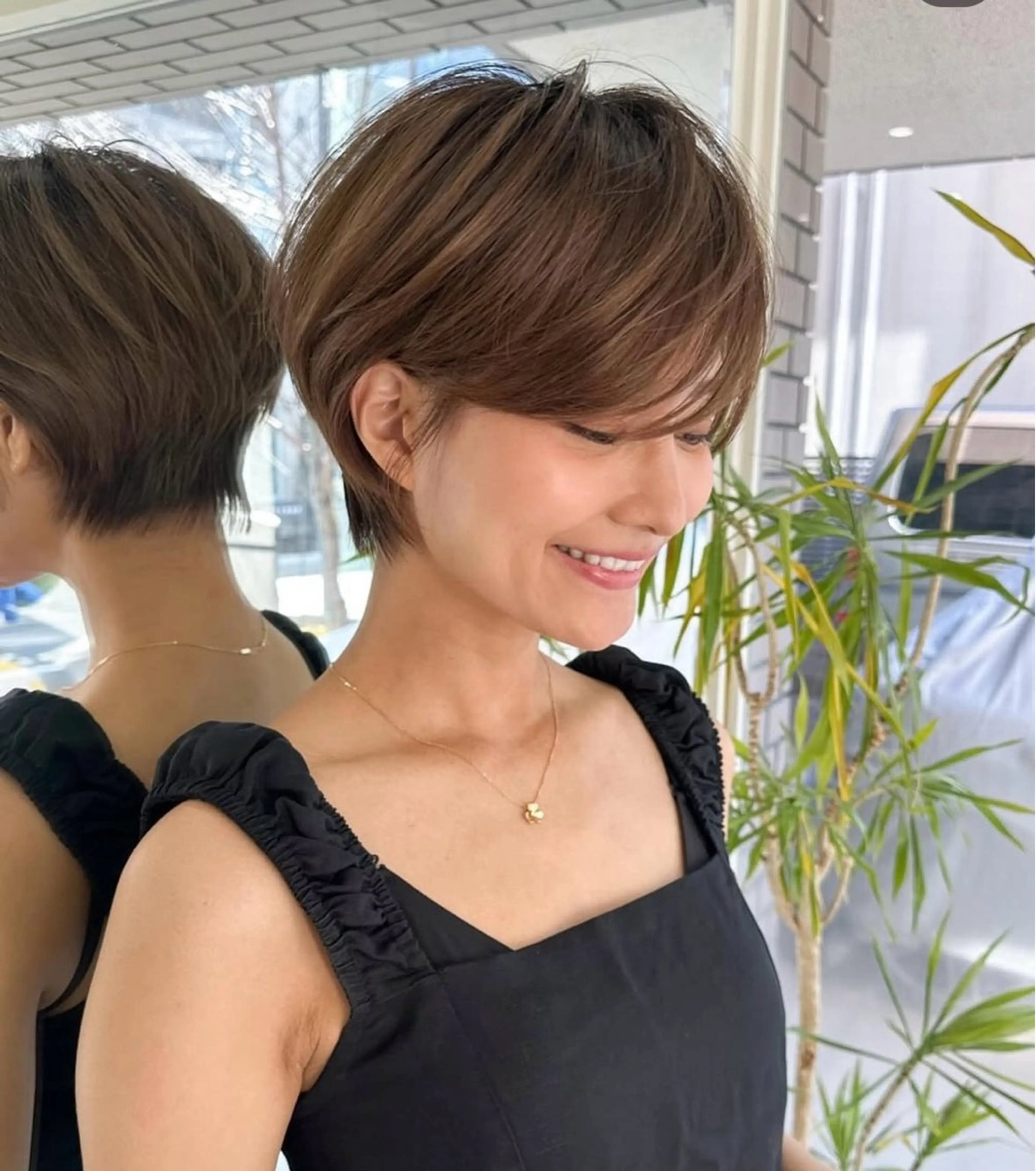 ショート カラー atsuki ショート特化のヘアスタイル