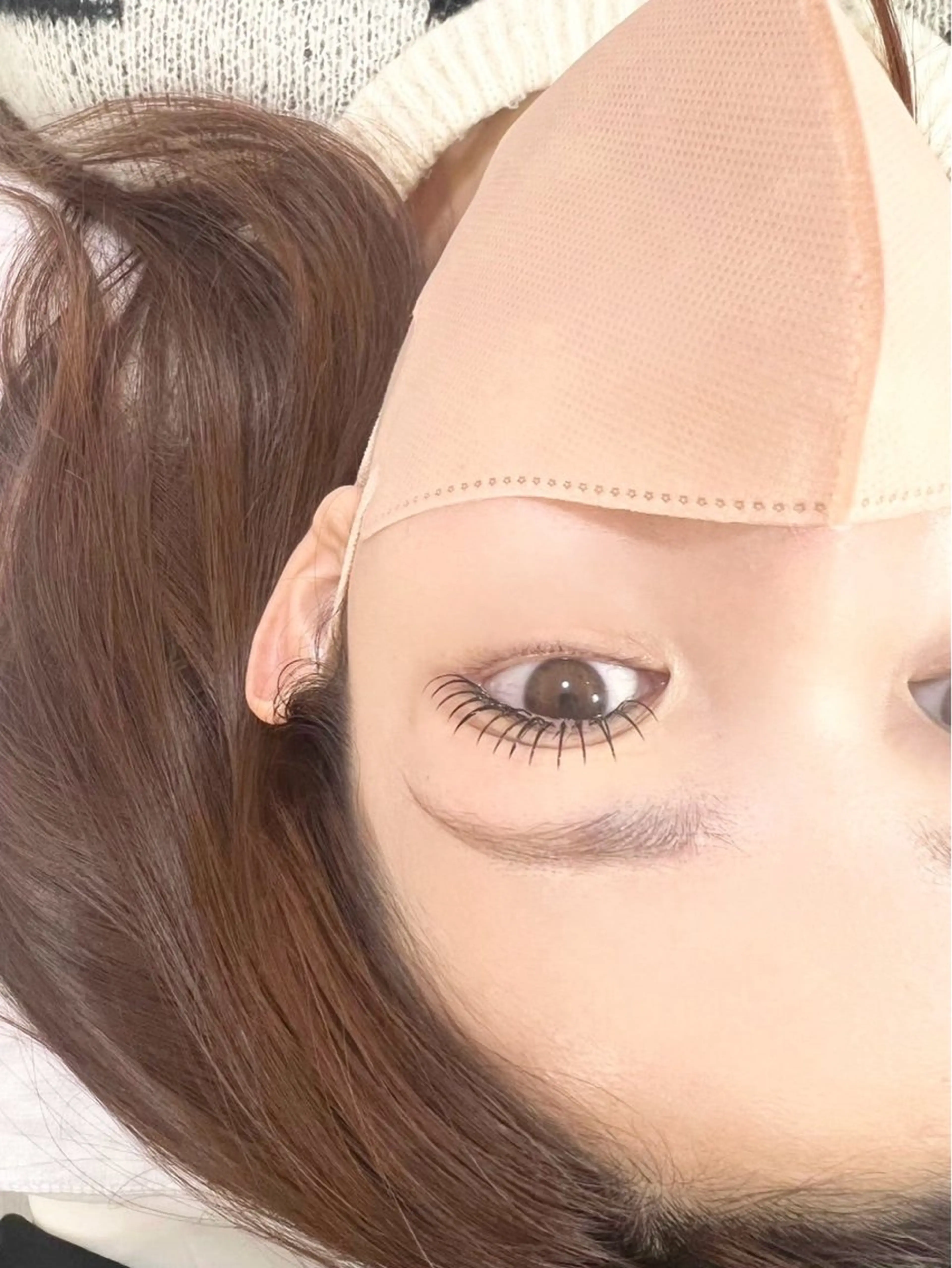 まつ毛エクステ80本(片目40本ずつ)・オフ込みの写真