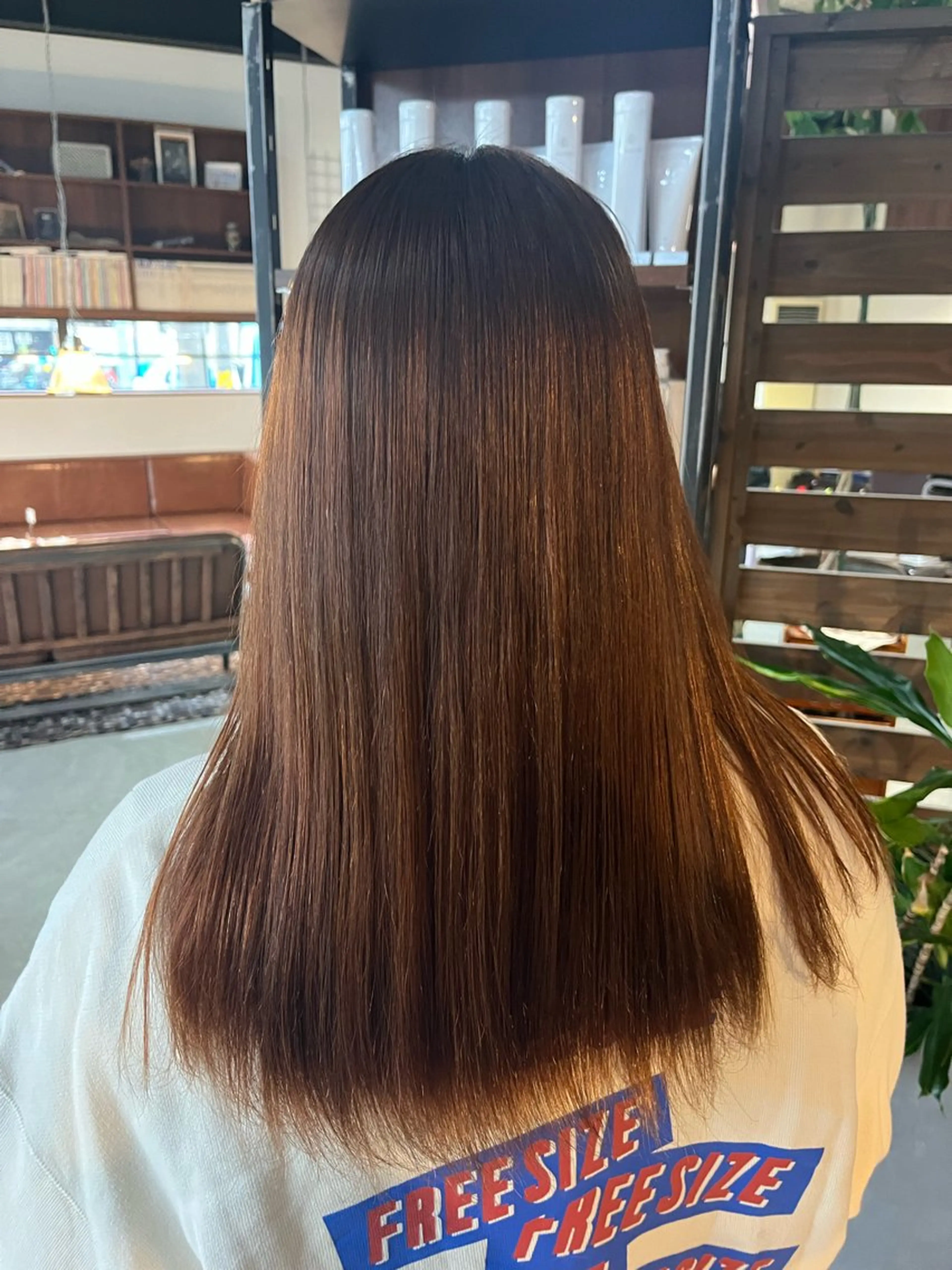 ロング 縮毛矯正 salon CLUTCH creative concept所属・♡ kaori ♡のヘアスタイル