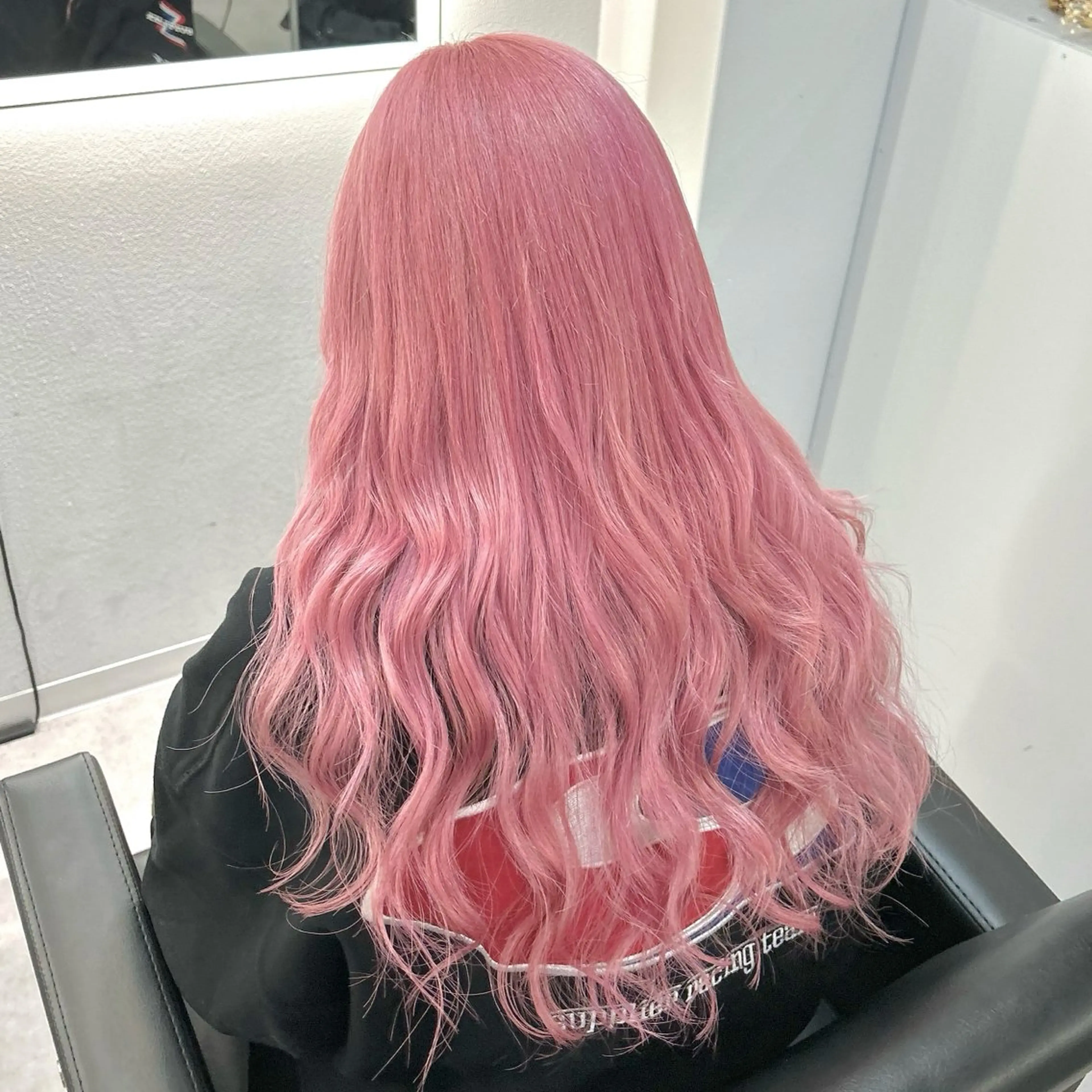 ロング カラー ピンクカラー ヘアカラー Cielro所属・エクステ ♡ 篠田 梓のヘアスタイル