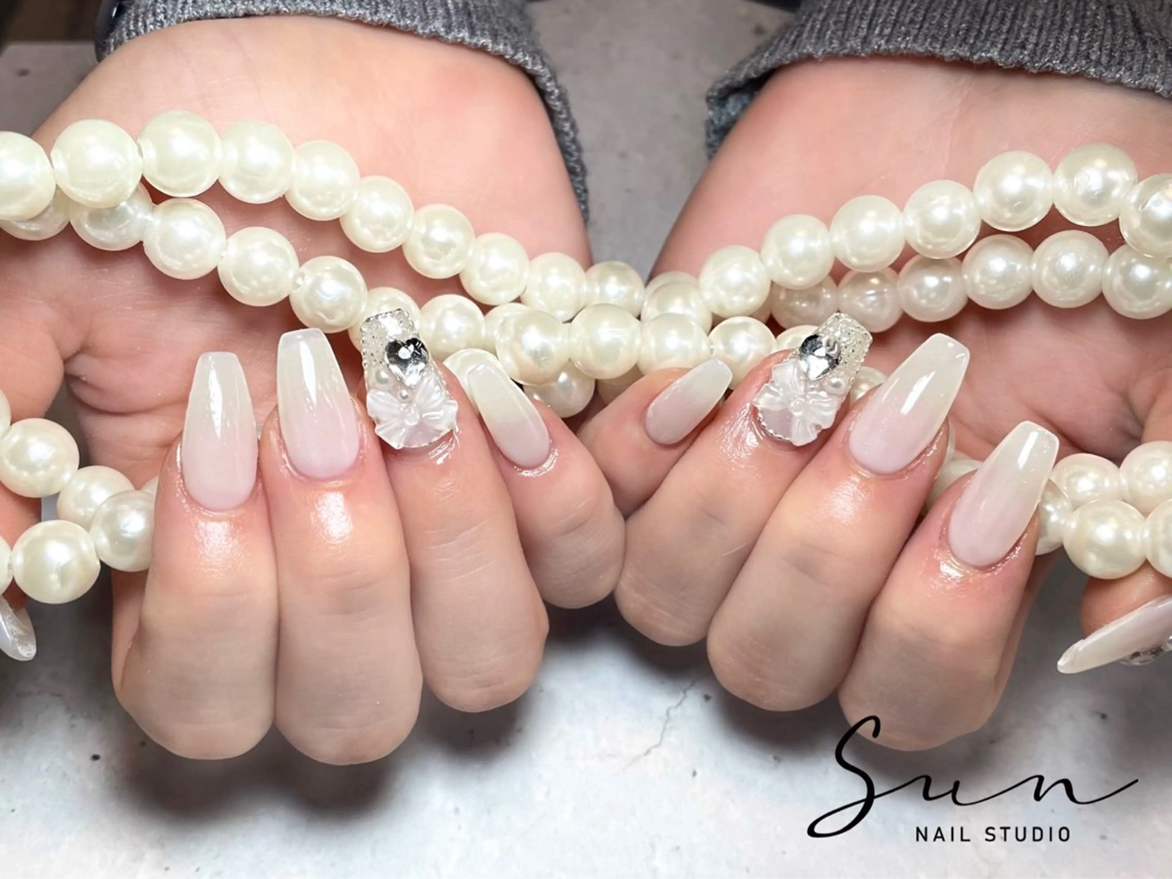 ネイル ハンドネイル ハンドケア SUN nail上本町のネイルデザイン