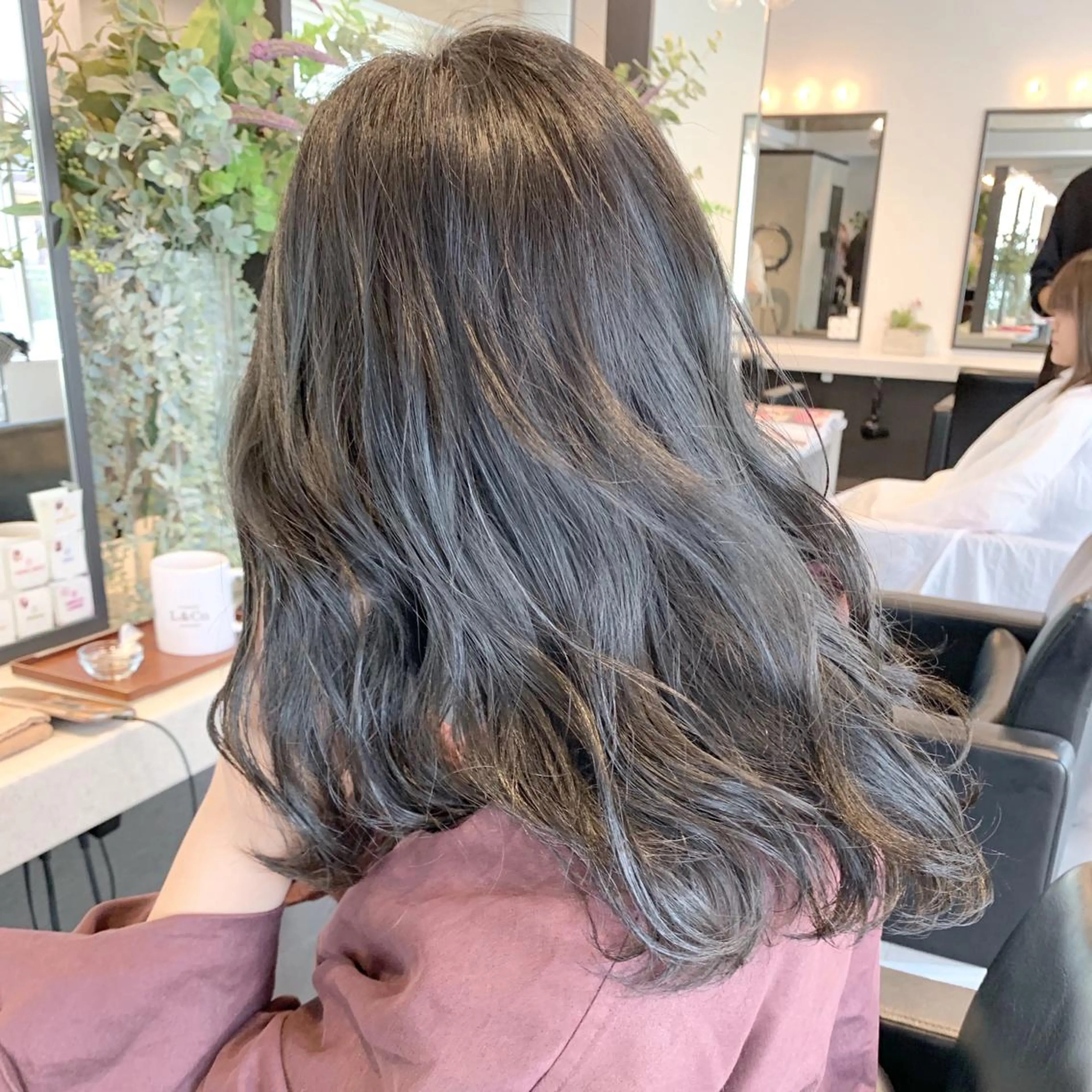 ロング カラー ブルーカラー ブルージュ 透明感カラー カット ヘアカラー トリートメント 🍃透明感/デザイン 店長MASARU🍃のヘアスタイル