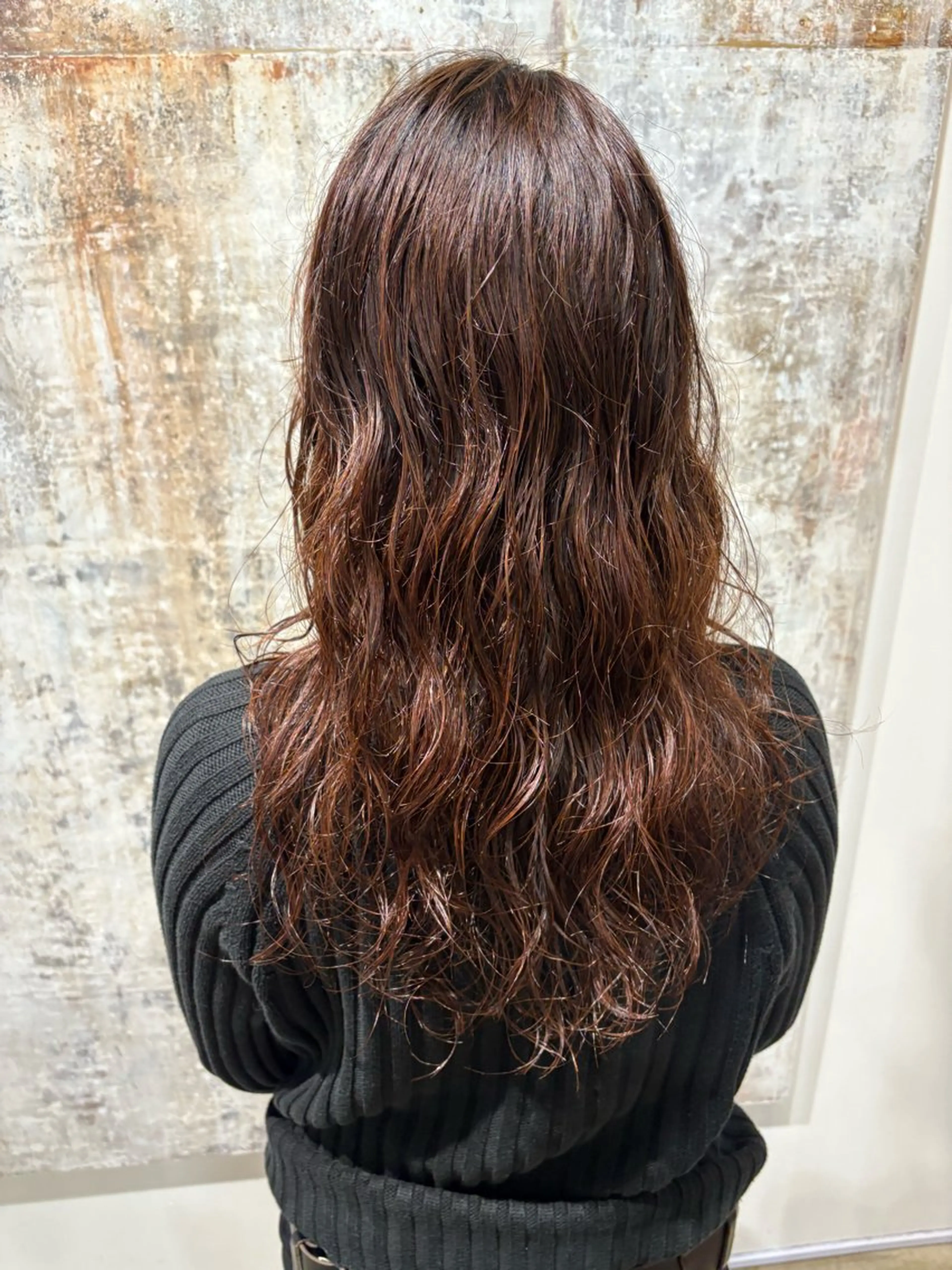 ロング パーマ カット パーマ トリートメント 【お洒落パーマ】 Elme　肥塚康汰郎のヘアスタイル