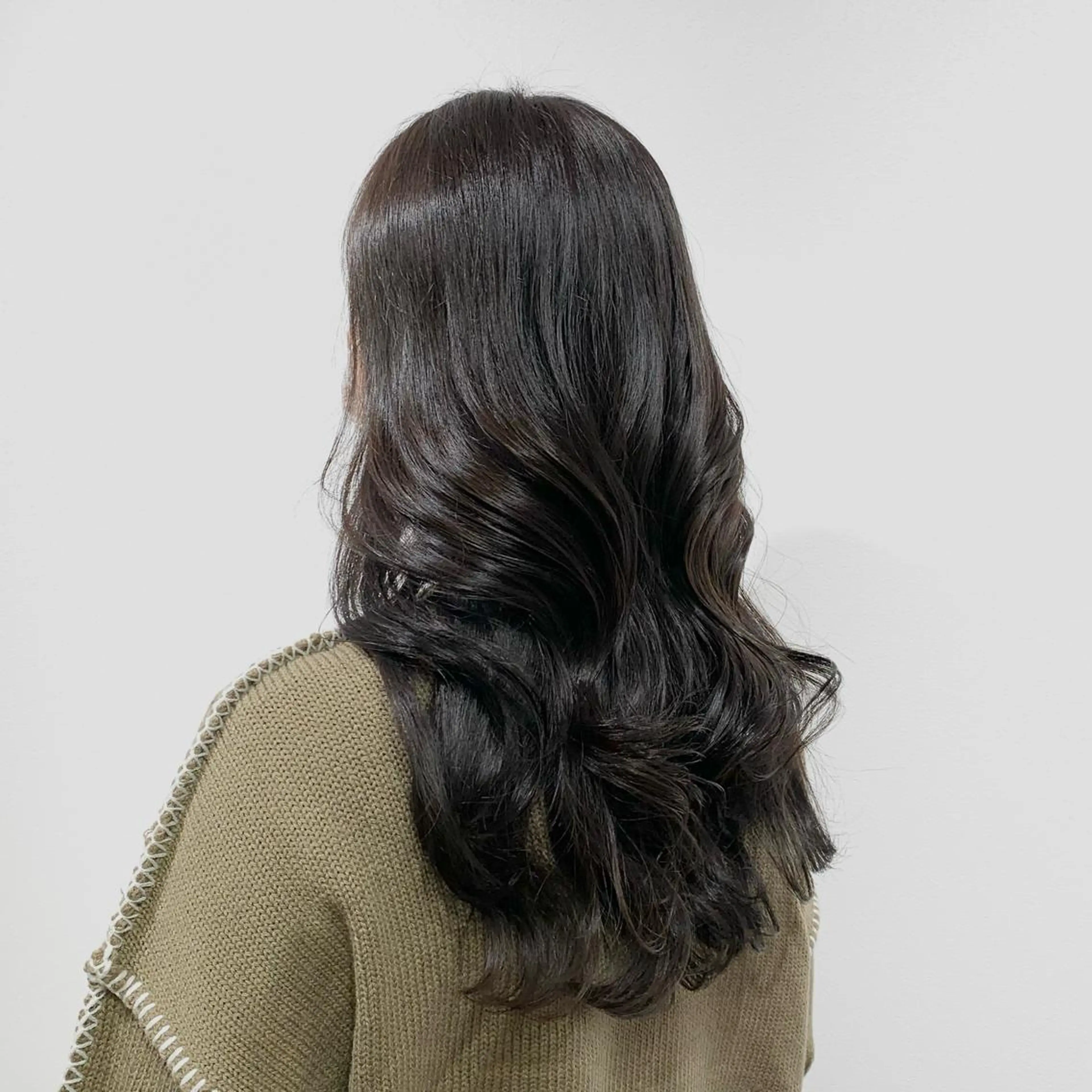 ロング カラー ヘアアレンジ キヨミ 韓国レイヤーカットのヘアスタイル