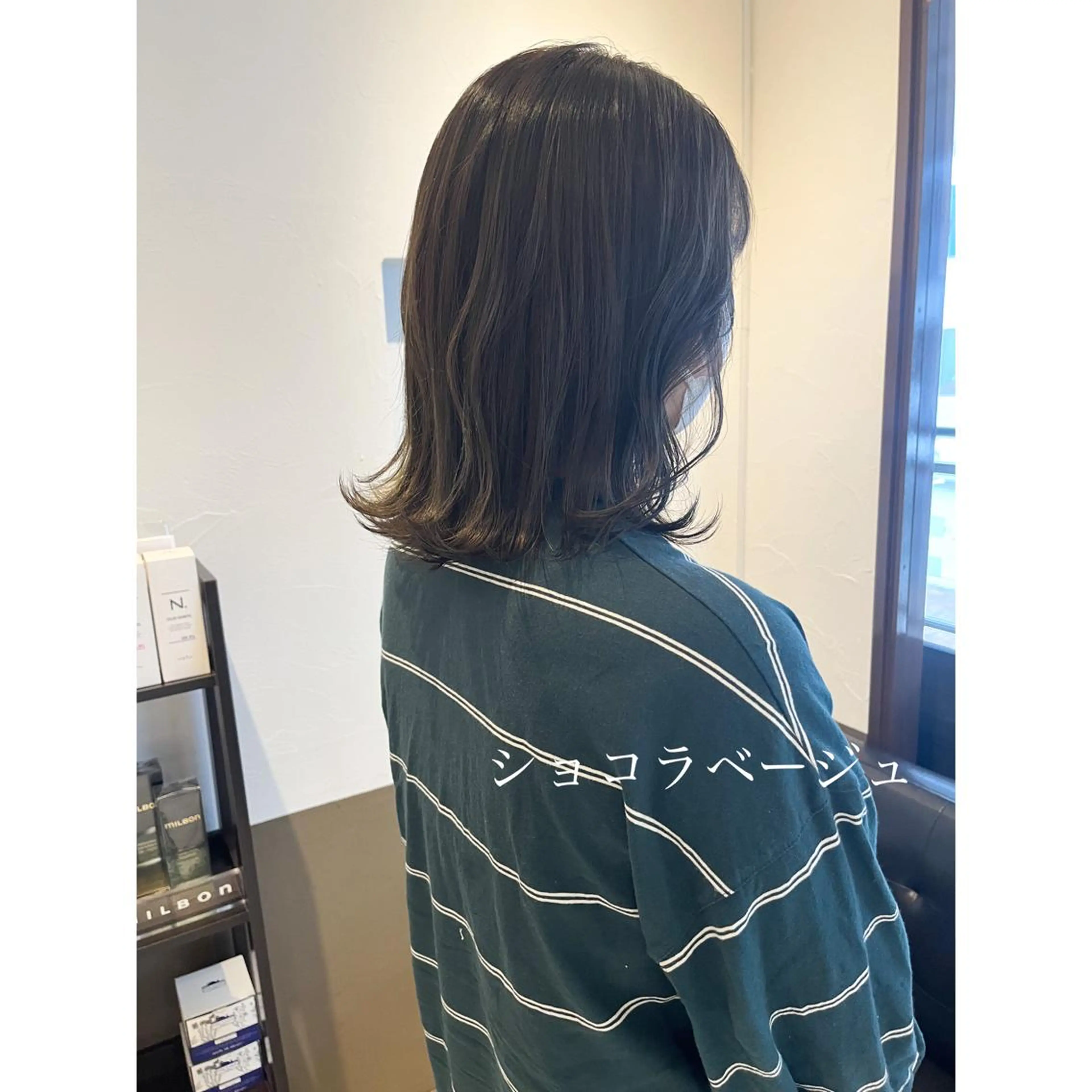 ミディアム カラー LEO所属・坂井田 浩樹のヘアスタイル