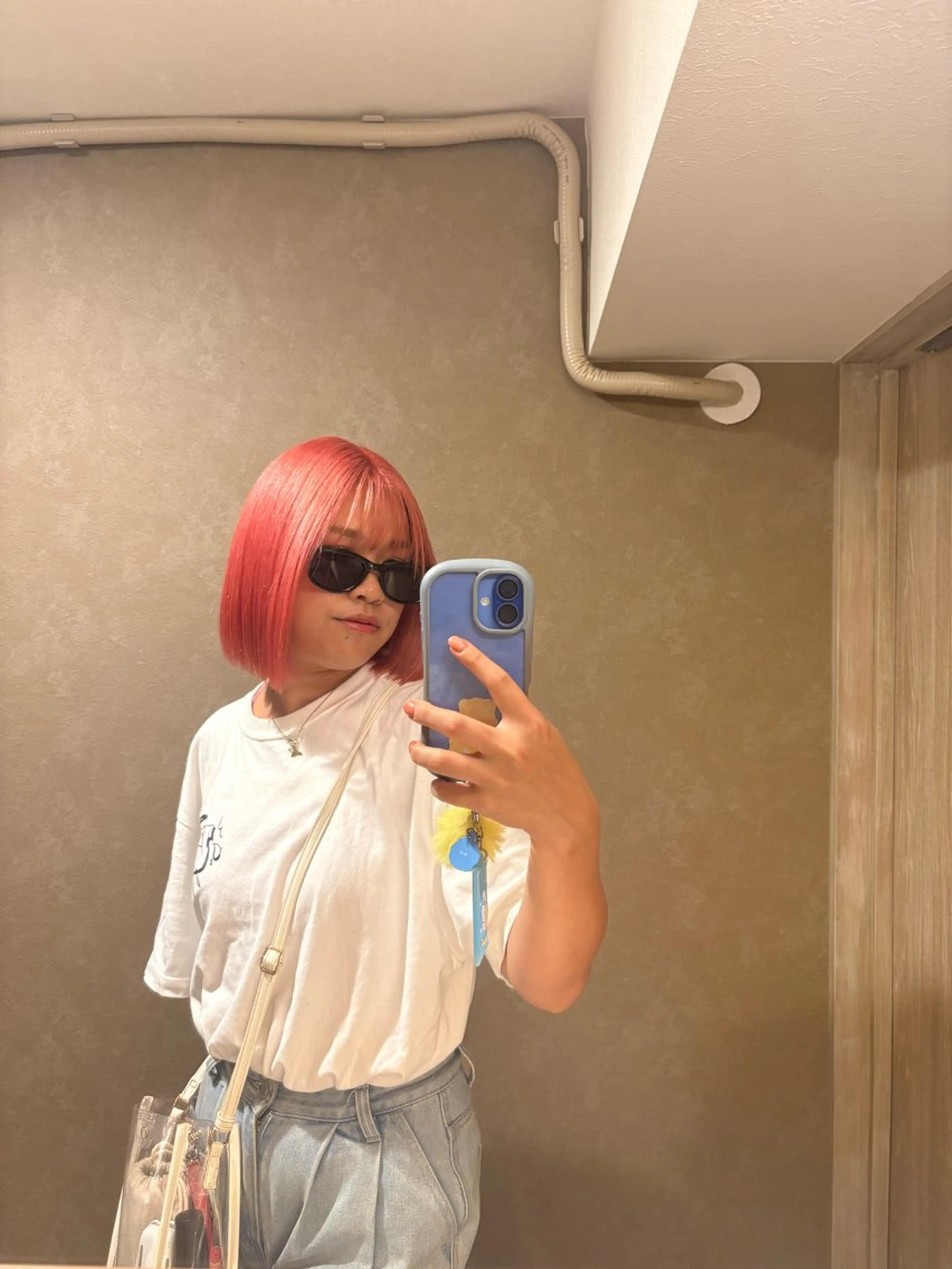 ショート ヘアカラー agu hair fonte   大泉学園所属・園田 彩音のヘアスタイル