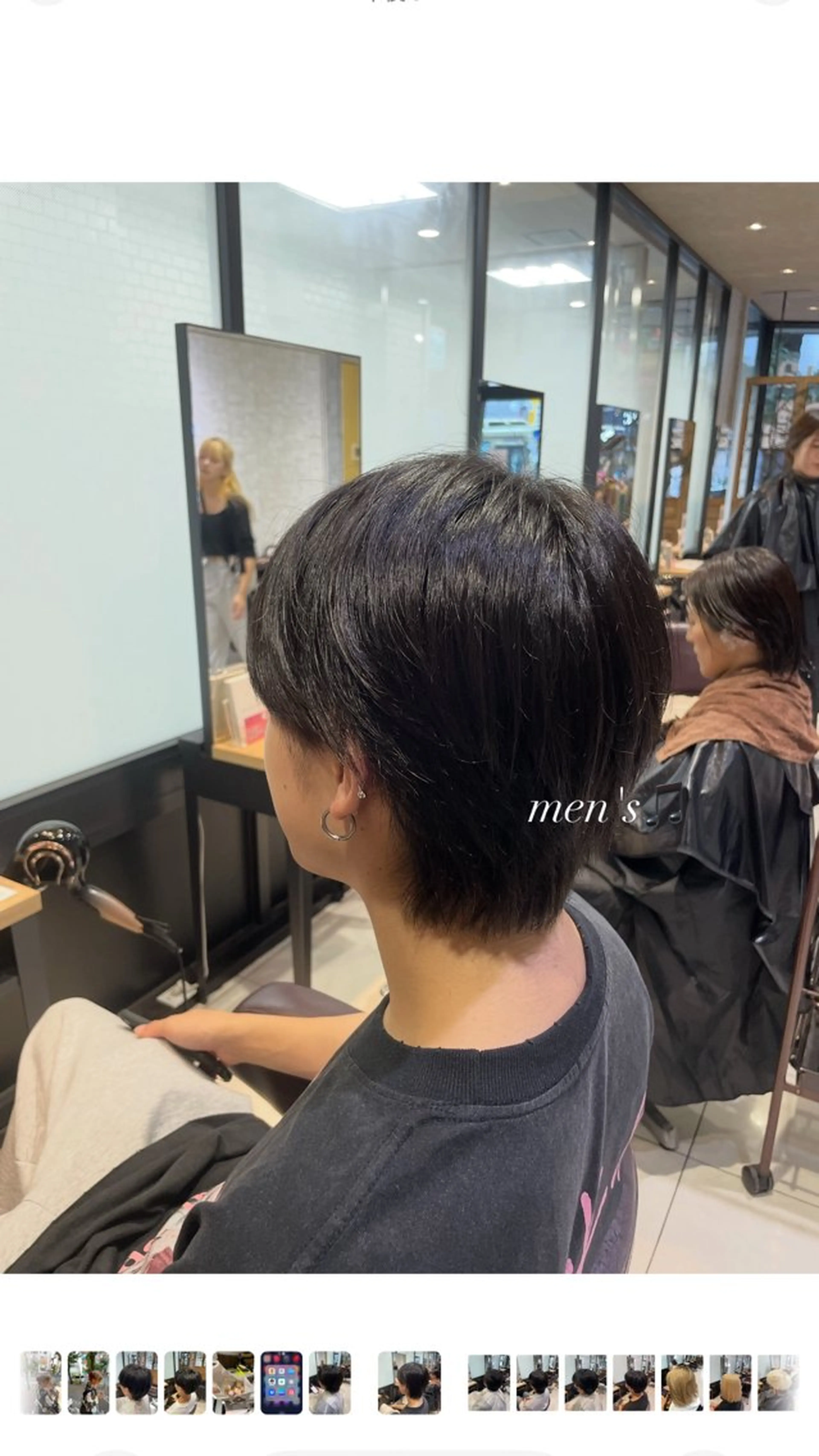 メンズ カット 🖤sumire🖤 men's特化🎶のマツエク・マツパデザイン